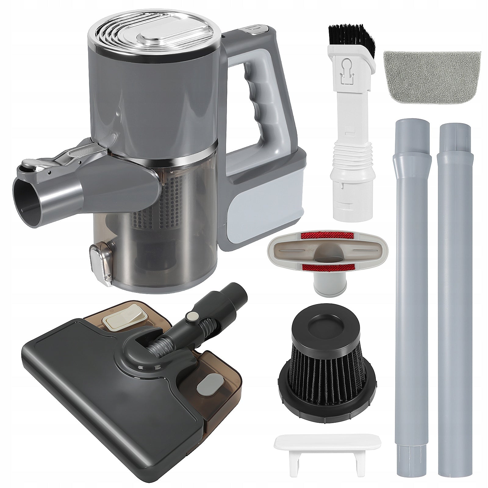 MULTIFUNCTIONAL WIRELESS VACUUM CLEANER WET AND DRY CLEANING FOR HOME Dust container volume 0.9 l