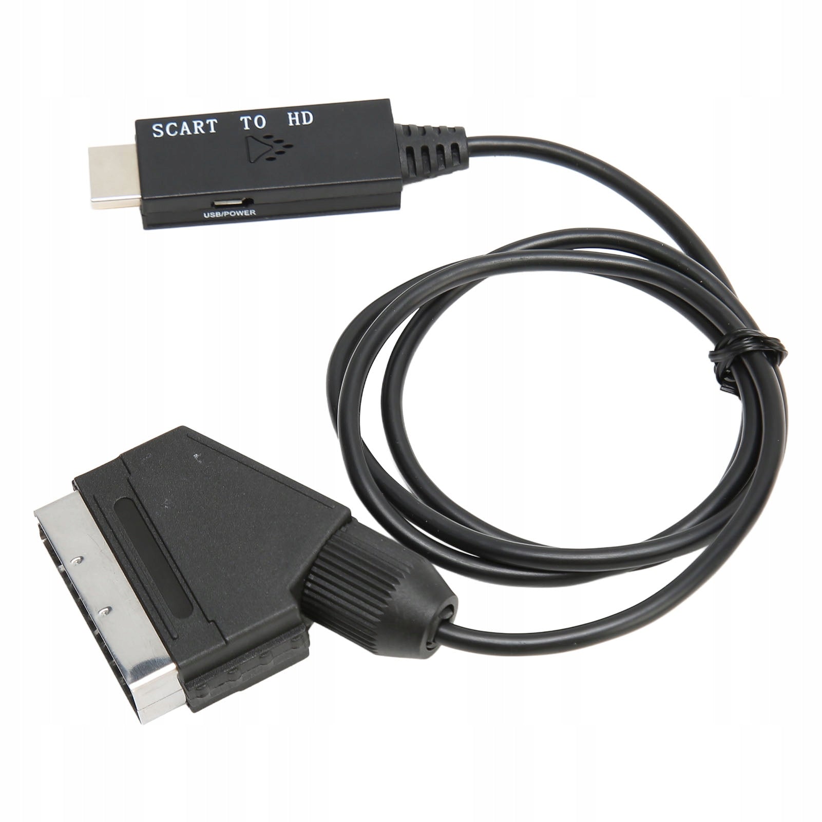 MULTIMEDIA INTERFACE CONVERTER VIDEO SCART TO HDMI HD WITH HDMI CABLE Model konwerter