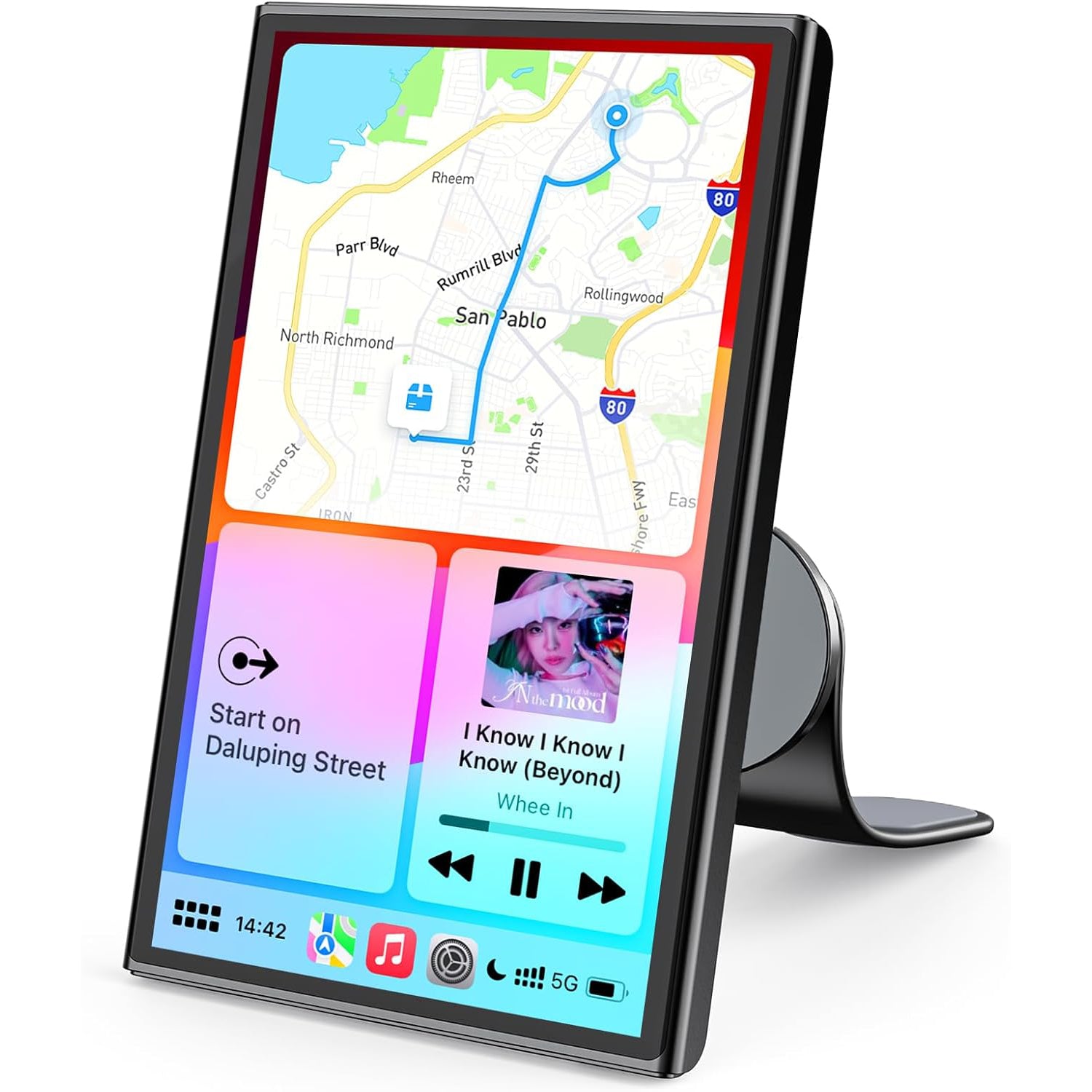 MULTIMEDIA STATION RADIO MONITOR ANDROID AUTO CARPLAY REVERSING CAMERA 7'' Packaging status original