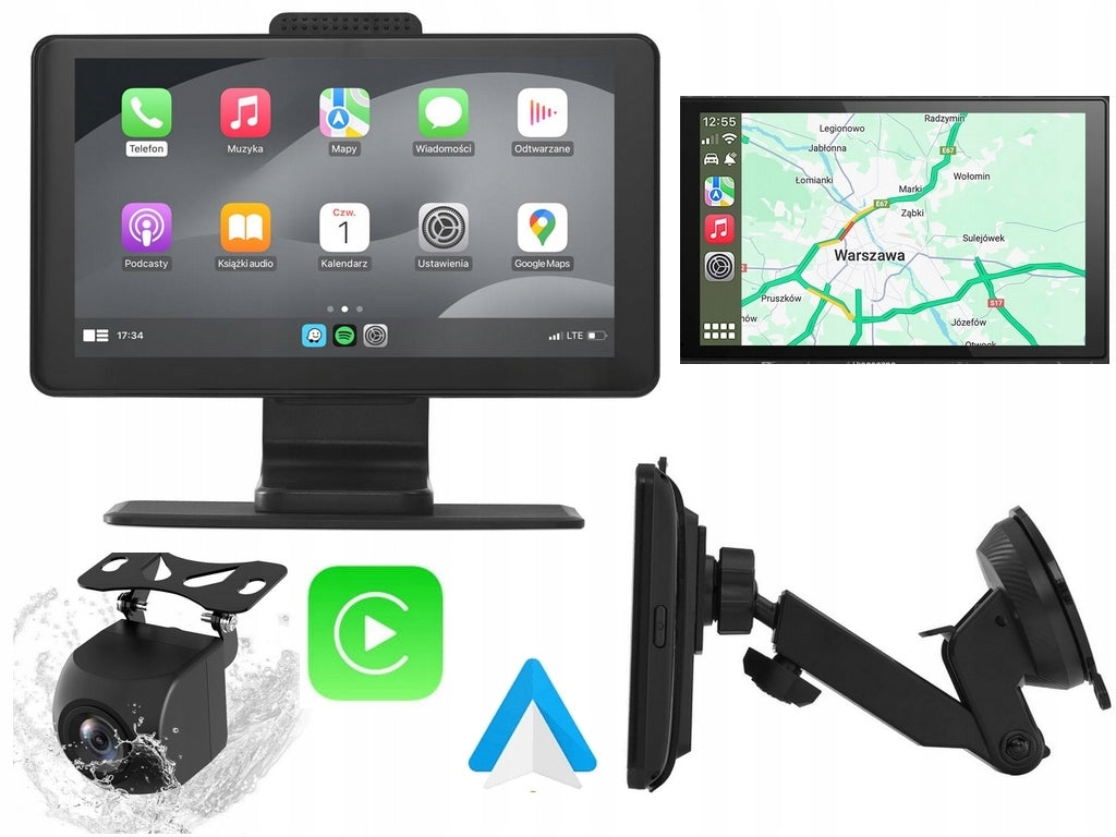 MULTIMEDIA TABLET CARPLAY Android NEXADIO CP100 NAVI WiFi reversing camera