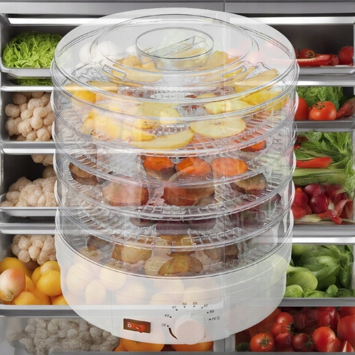 MUSHROOM DRYER FRUIT HERBS MEAT VEGETABLES POWER 600W 5 TRAYS BPA FREE Manufacturer code SUSZARKA DO GRZYBÓW GIROX 600W