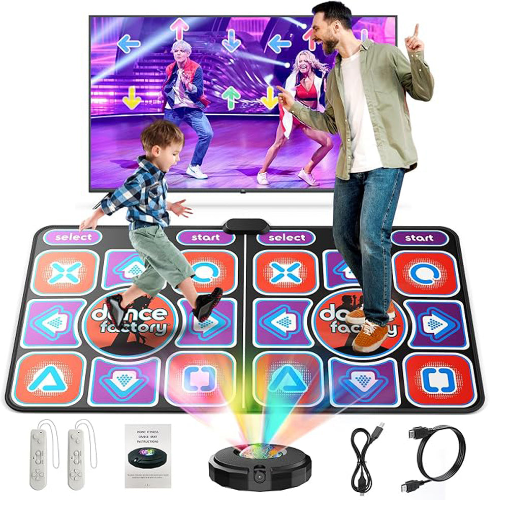 MUSIC DANCE MAT AR WIRELESS INTERACTIVE DANCE GAME 165CM