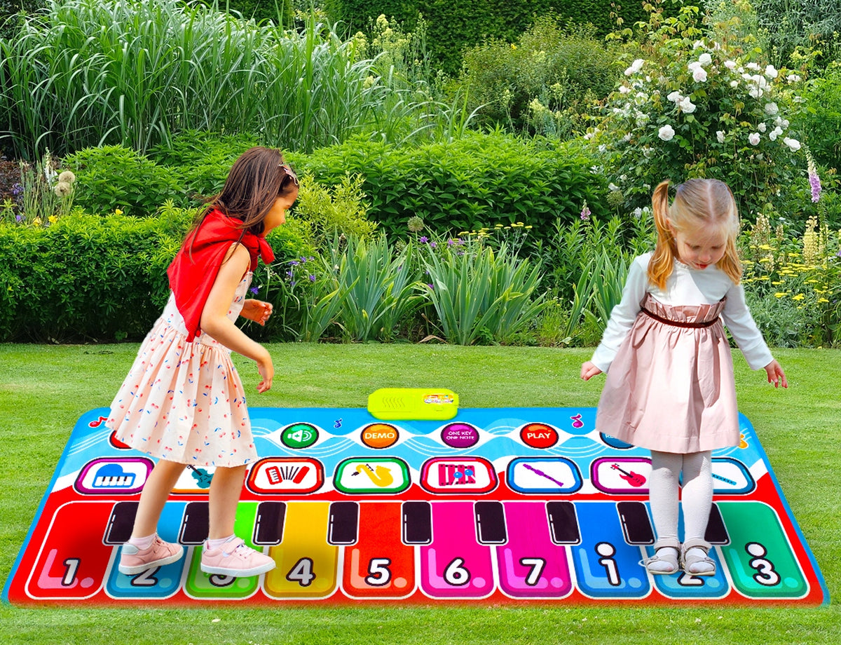 MUSIC MAT 130X48 cm FOR DANCING PIANO RECORDS FOR CHILDREN TO PLAY Manufacturer code 108267