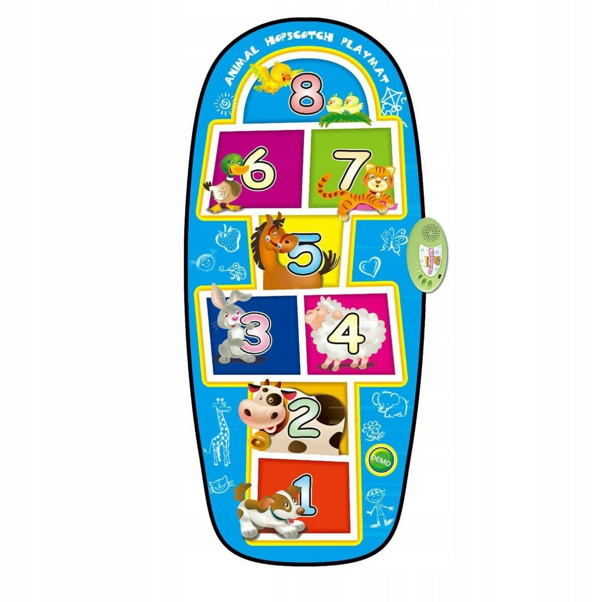 MUSIC MAT DANCE INTERACTIVE ANIMALS MELODIES TOY FOR CHILDREN
