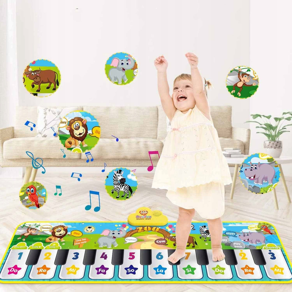 MUSIC MAT FOR DANCING FOR CHILDREN INTERACTIVE PIANO RECORDING GAME Packaging status original