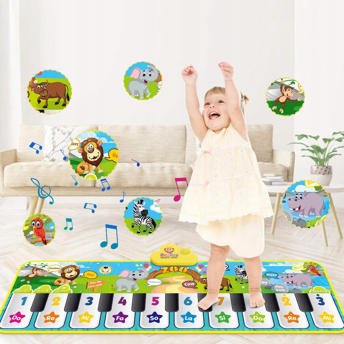 MUSIC MAT INTERACTIVE PIANO RECORDING SOUND GAME FOR KIDS Packaging status original
