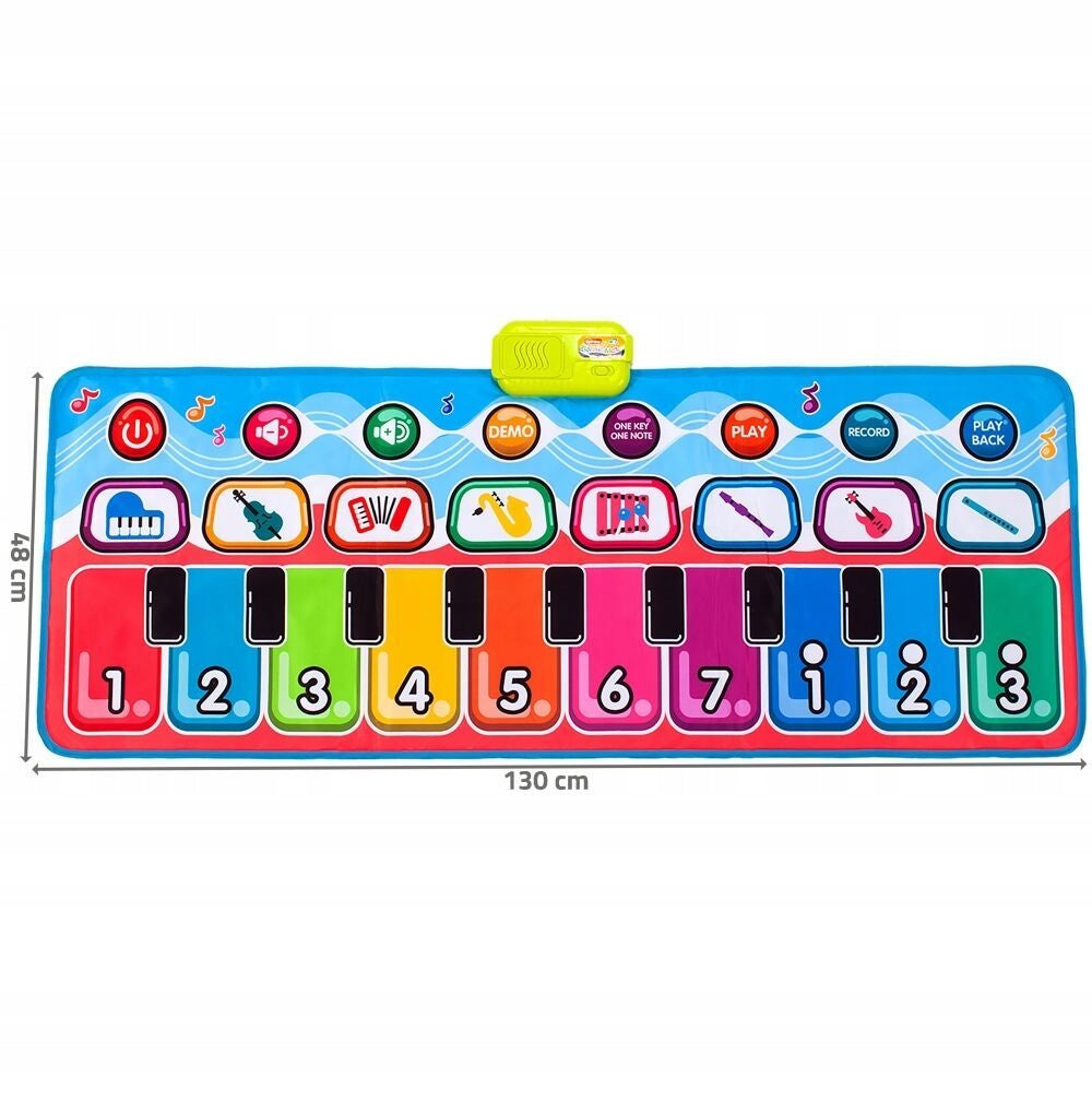 MUSIC MAT Interactive 130x48cm FOR DANCING PIANO Arcade Game Brand Stator