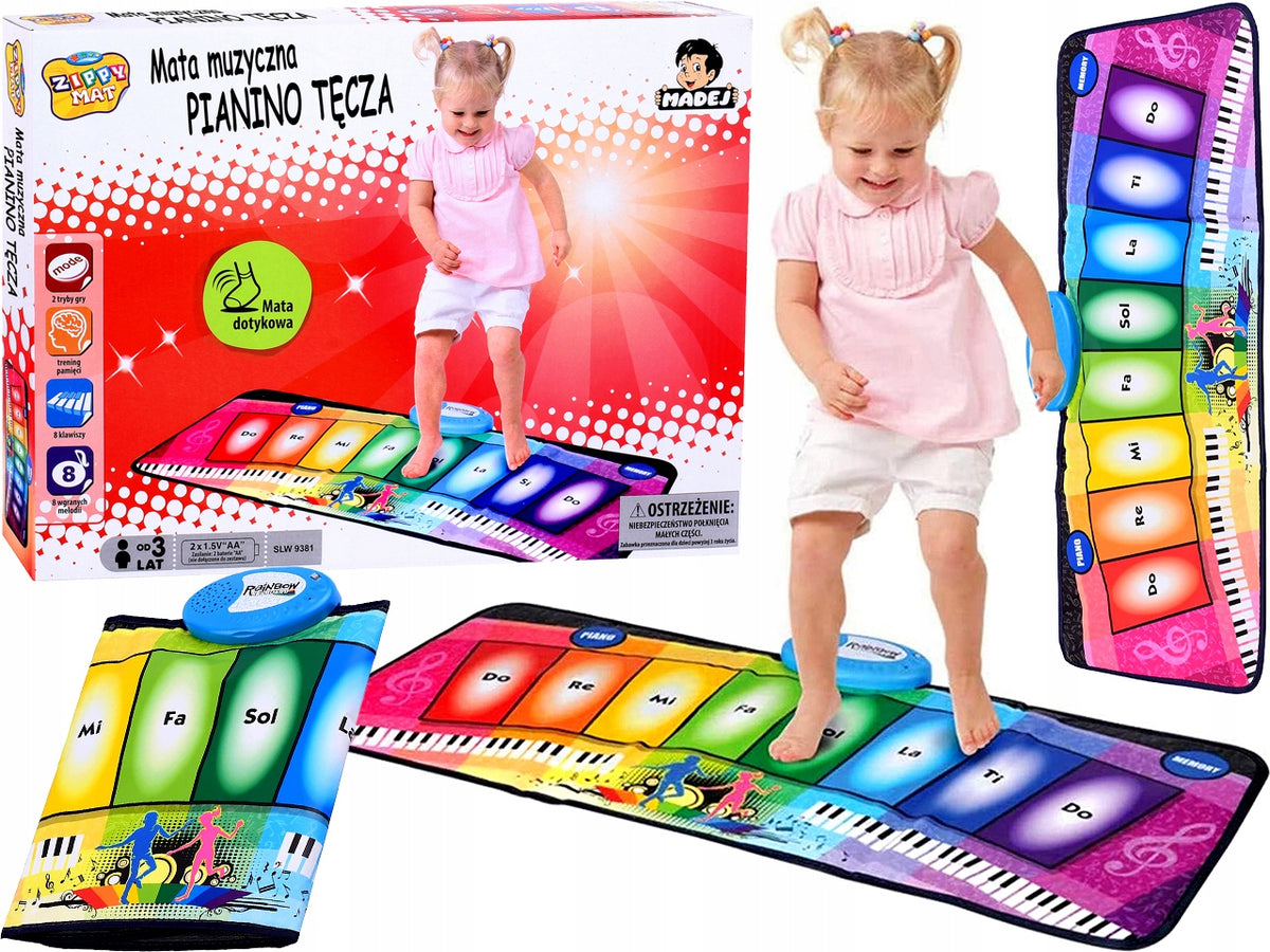 MUSIC MAT for Dancing Dance PIANO Rainbow PIANO Dance Fun