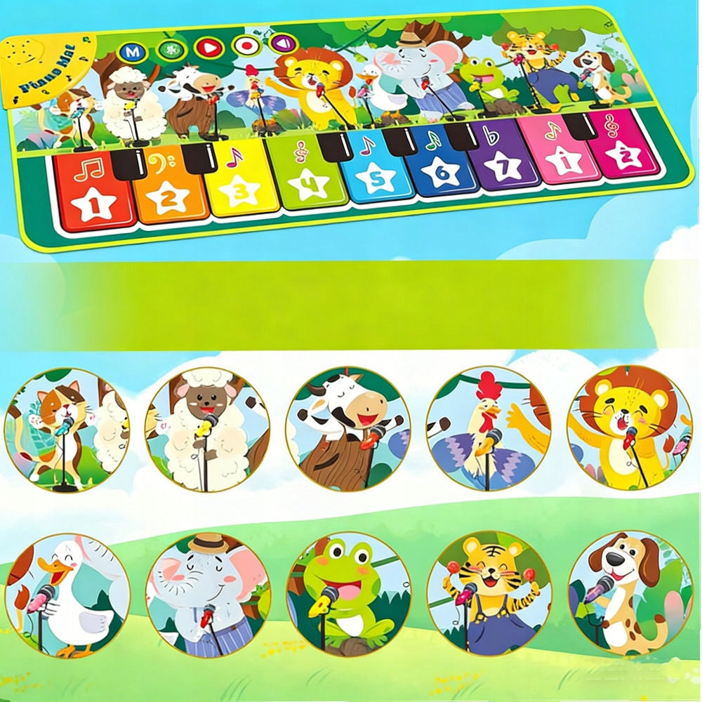 MUSICAL Dance MAT Electronic Piano Game For Kids XXL Brand Bedee