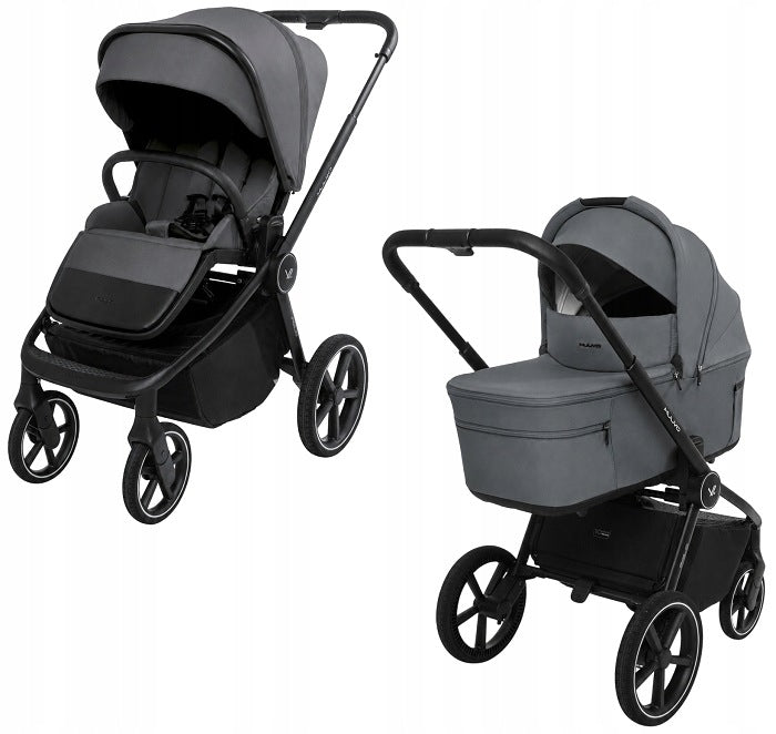 MUUVO FOLD TROLLEY 2in1 FOLDING WITH GONDOLA 2 SEAT HEIGHTS + ACCESSORIES Manufacturer code 5904261051090