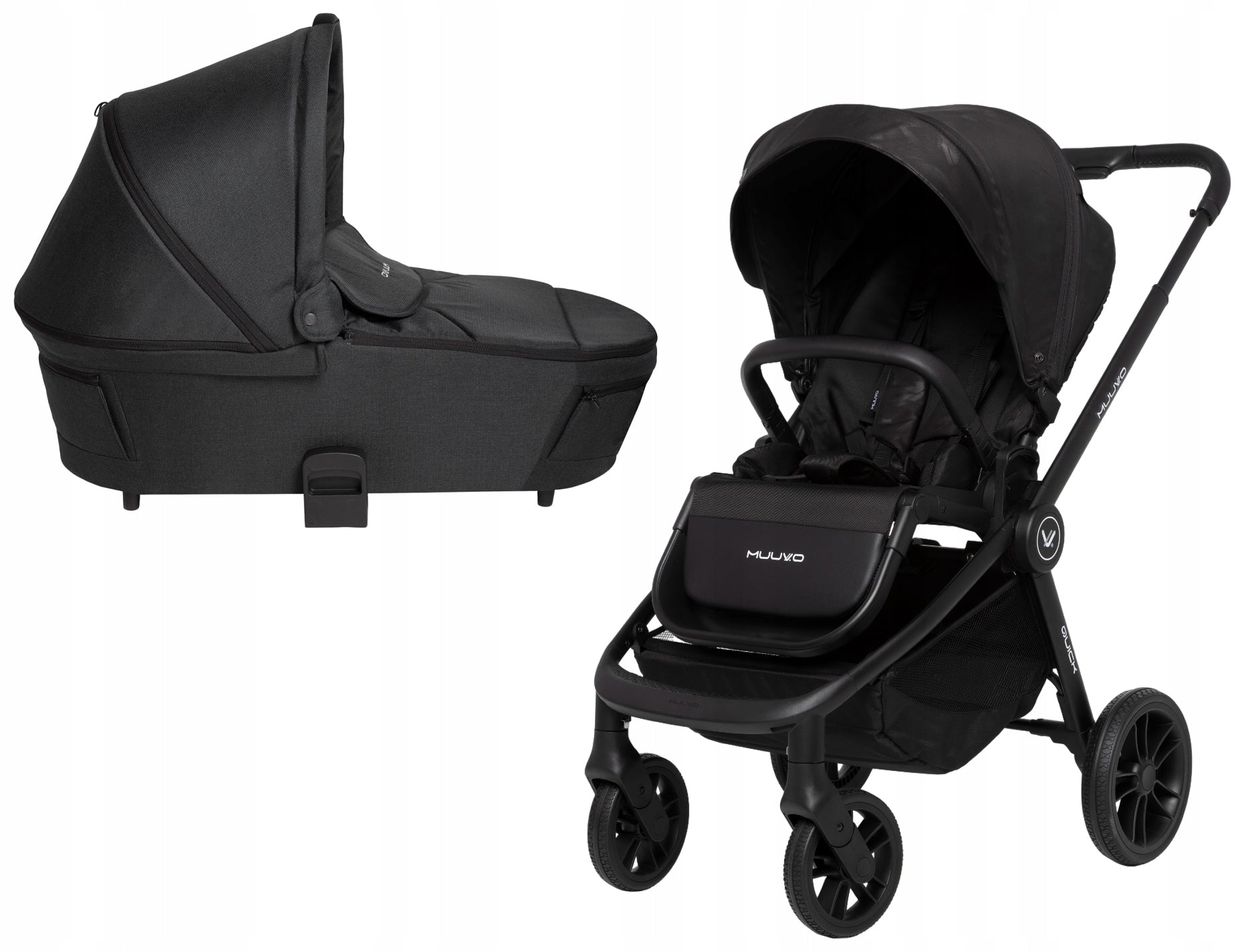 MUUVO MULTIFUNCTIONAL STROLLER 2in1: STROLLER QUICK BASIC GONDOLA 3.0 STANDARD