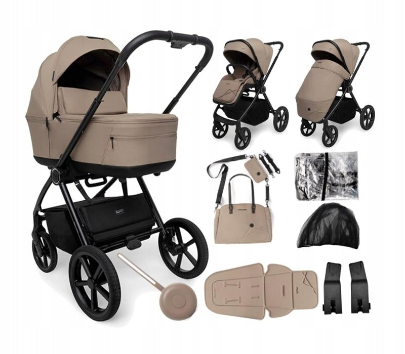 MUUVO ONE 2IN1 STROLLER WITH GONDOLA FOR CHILDREN UP TO 22 KG BASKET 10 KG + ACCESSORIES