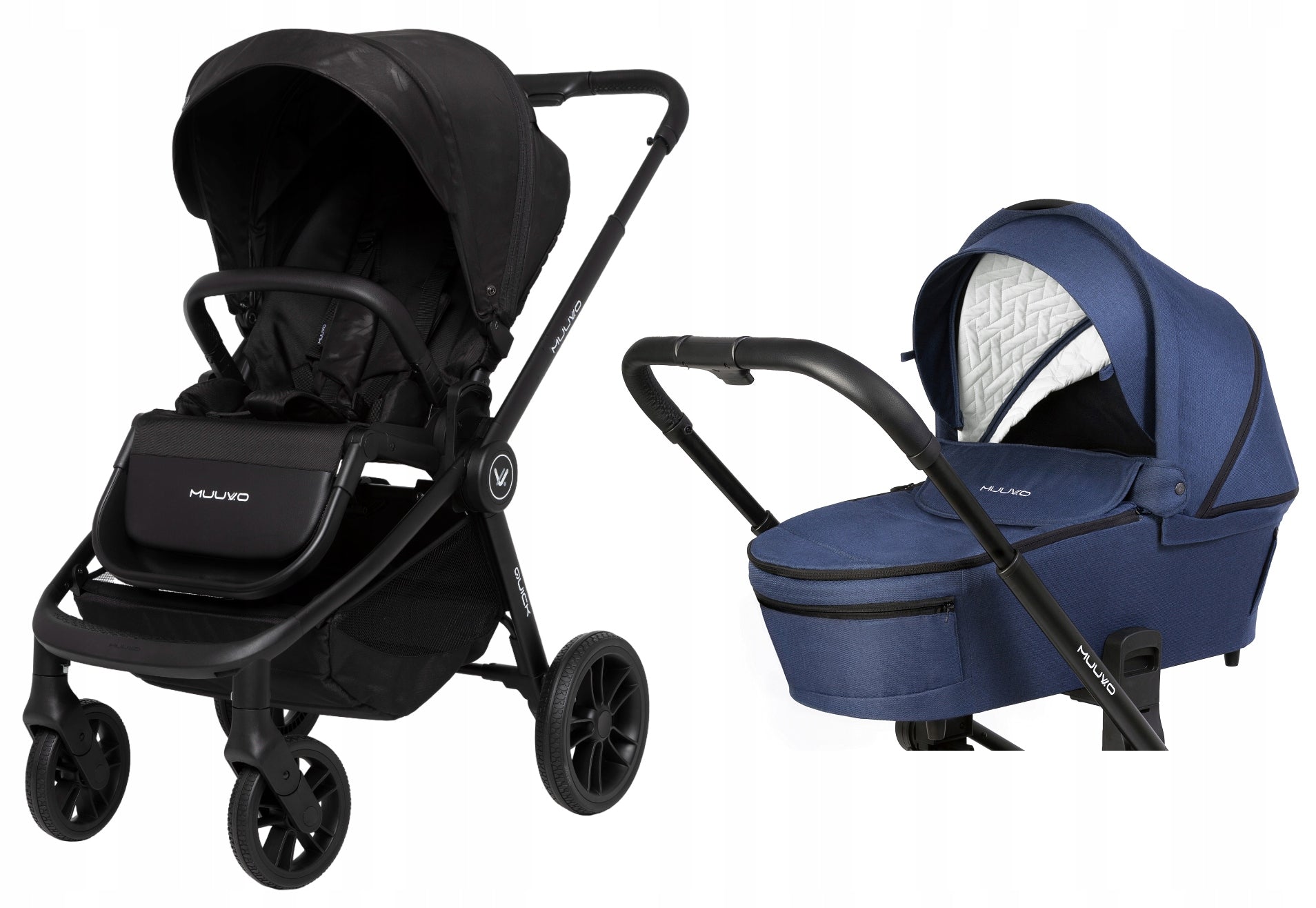 MUUVO STROLLER QUICK WITH GONDOLA FROM 3.0 BABY STROLLER 2in1 ACCESSORIES BAG