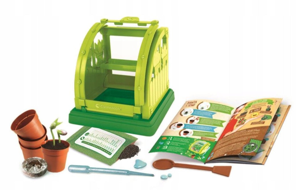 MY FIRST MINI GREENHOUSE ECOLOGICAL SCIENTIFIC FUN CHILDREN CLEMENTONI Manufacturer code 50443