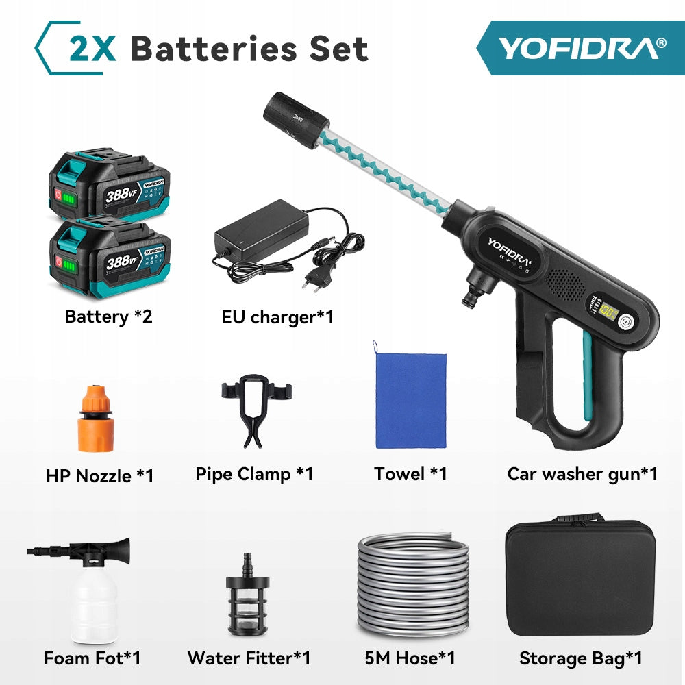 MYJKA CIŚNIENIOWA AKUMULATOROWA OGRODOWA BEZPRZEWODOWA 2AKUMULATORY ZESTAW Manufacturer code sku006164_3
