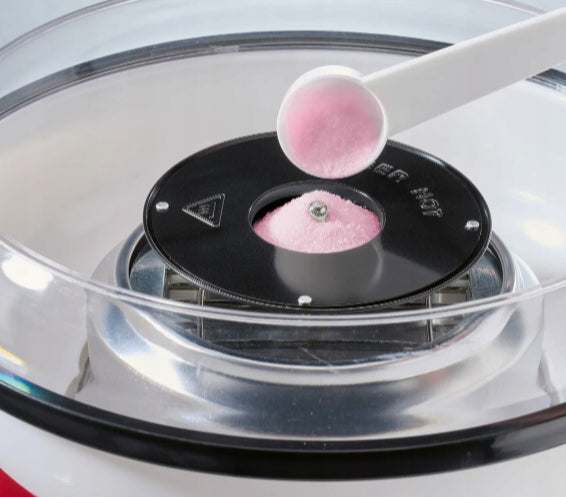 Machine Cotton candy machine SilverCrest SZM 500 B2 red 500 W Manufacturer code 438122_2304 / SZM 500 B2
