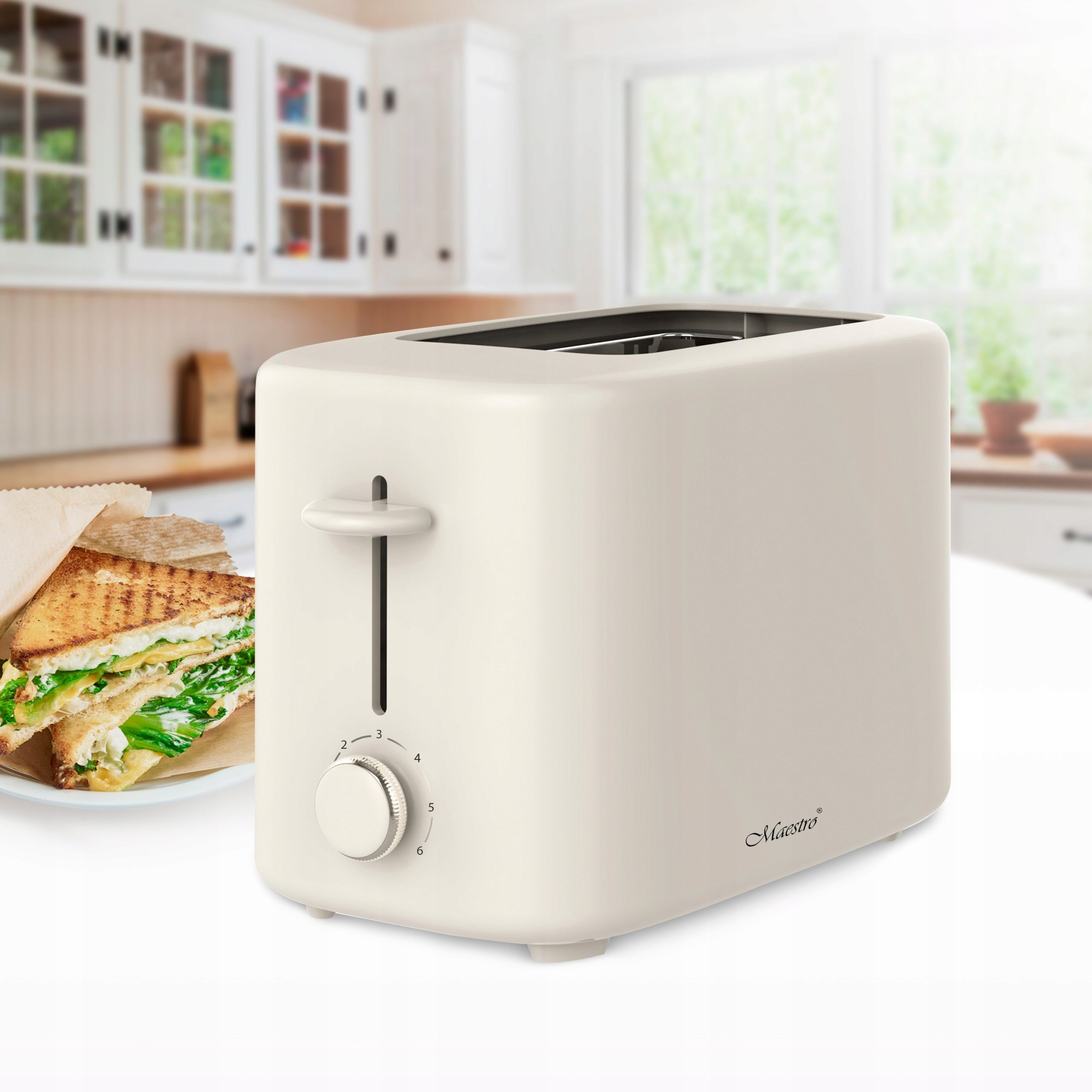Maestro MR700 toaster for two slices of bread Packaging status original