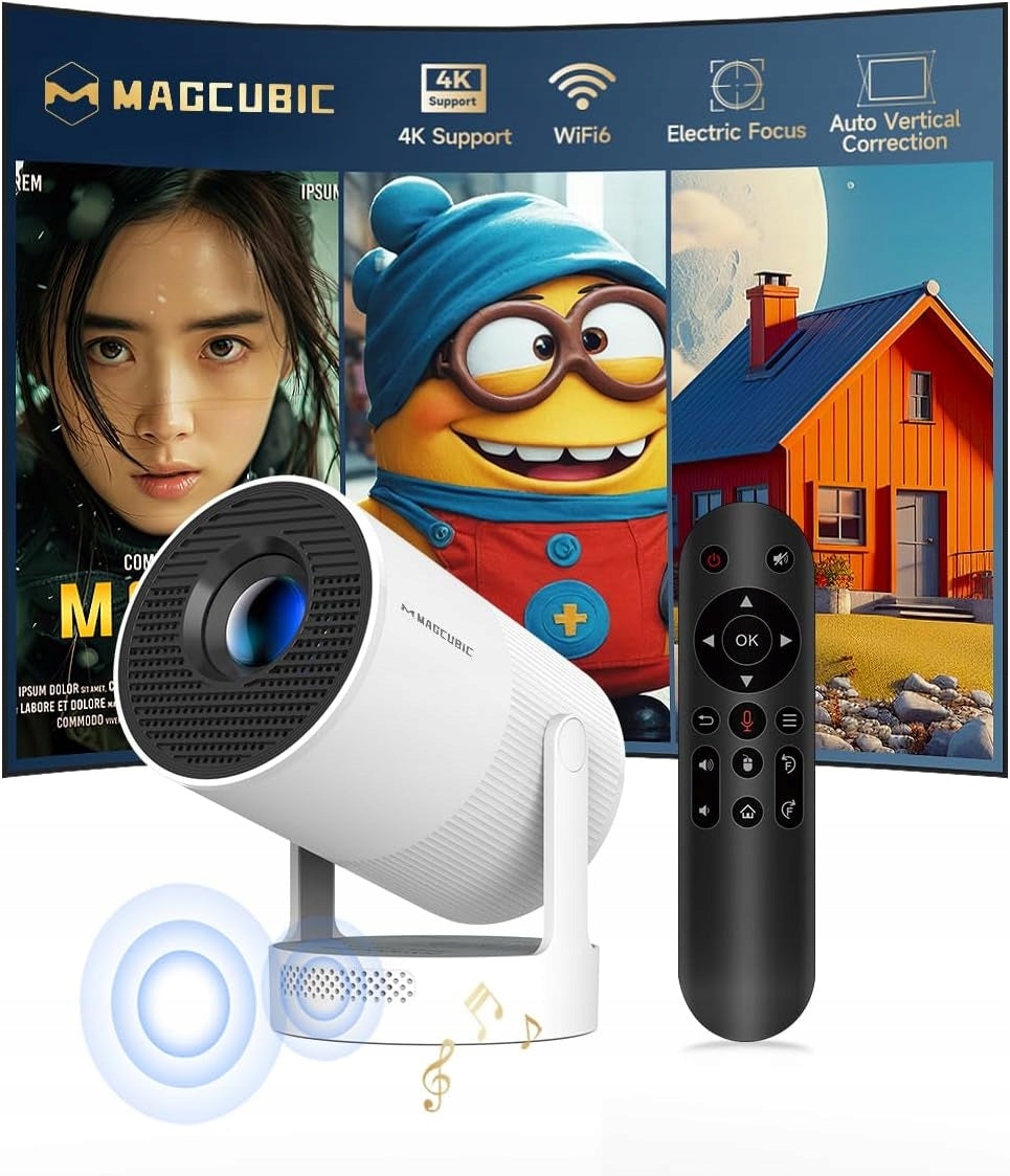 Magcubic HY300 Ultra Projector WiFi BT 260 ANSI 720p 4K