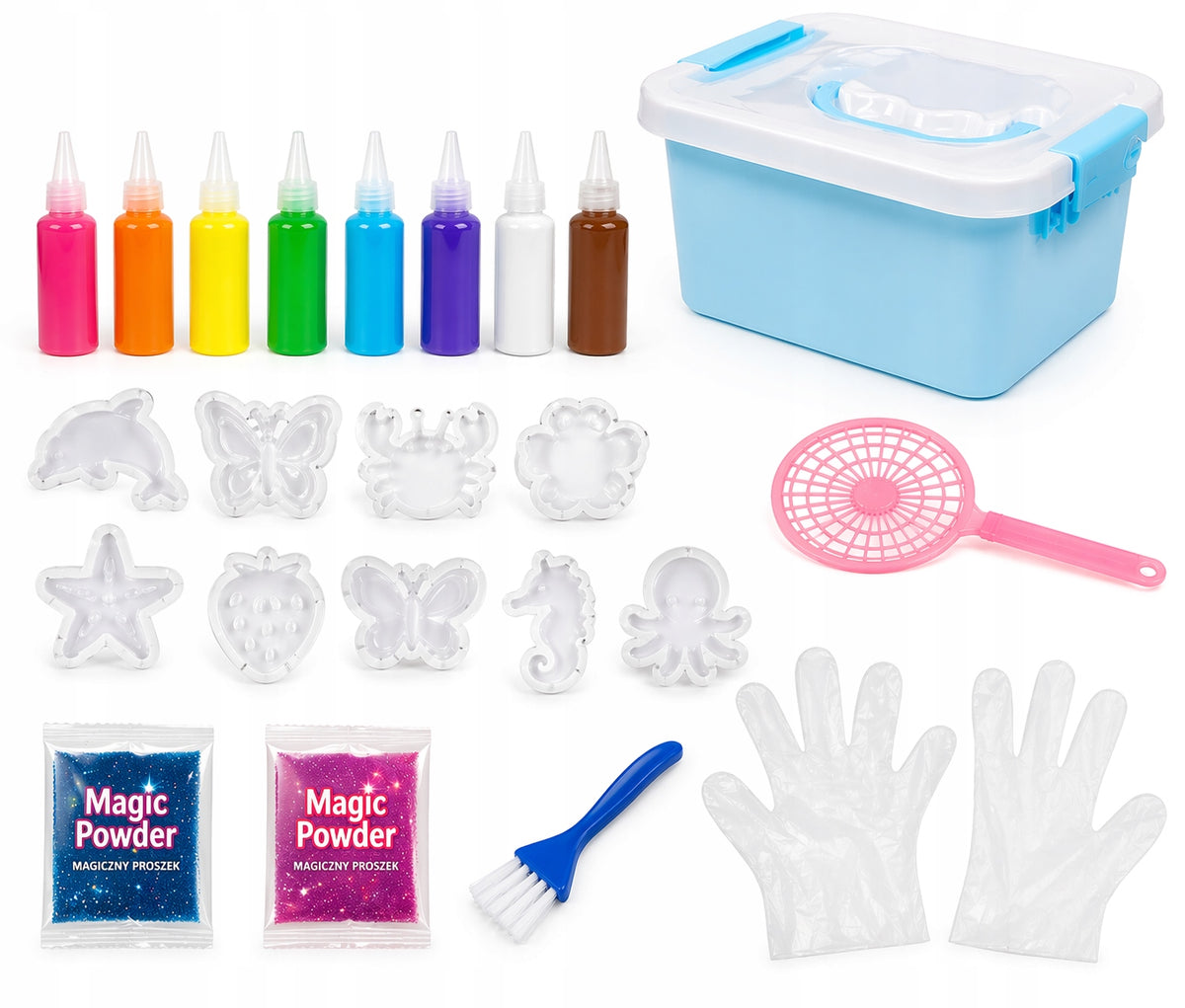 Magic Jelly Adhesive Water Gels 23in1 Plastic Mass 3D Creative Set Manufacturer code 5906752913078