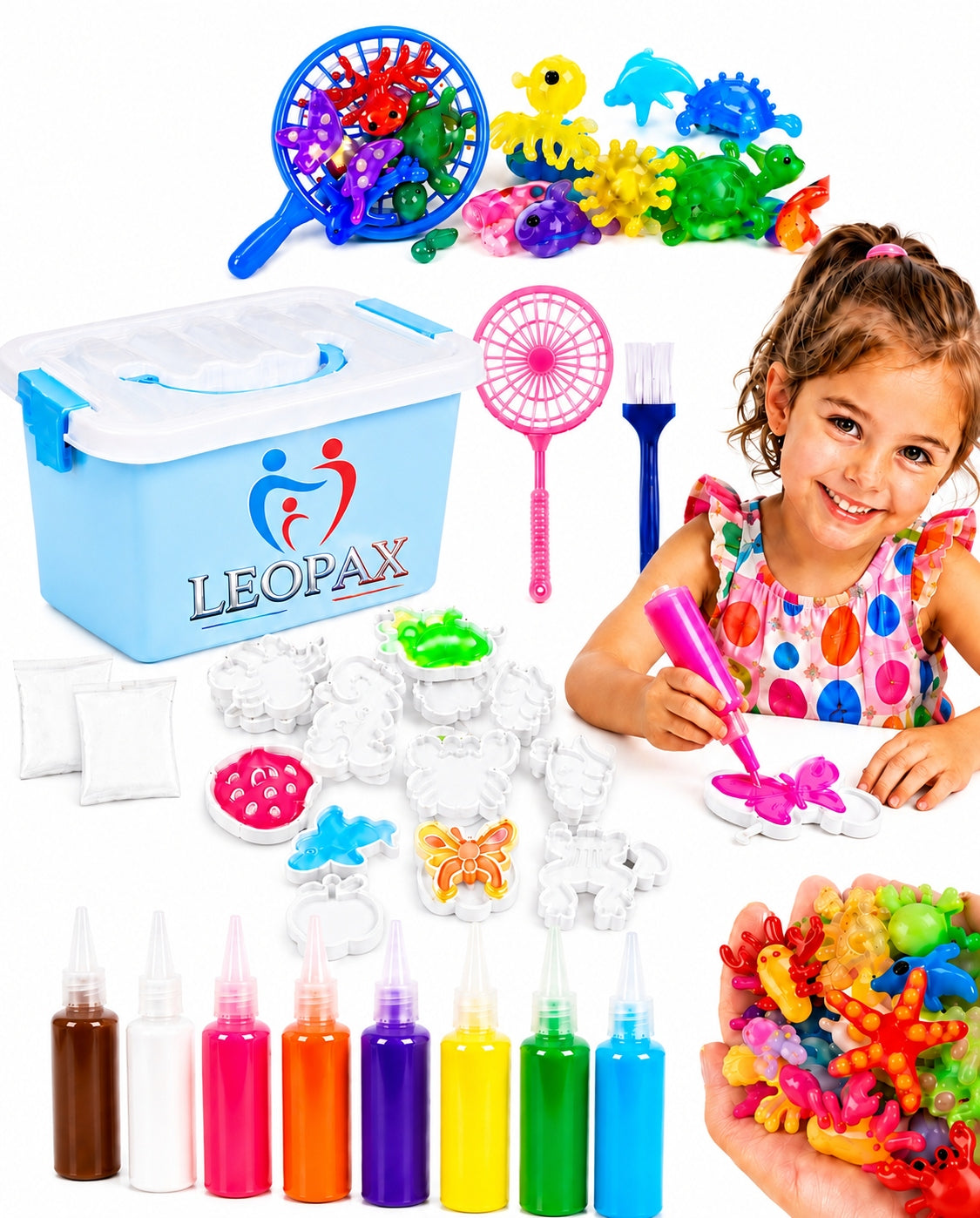 Magic Jelly Adhesive Water Gels 23in1 Plastic Mass 3D Creative Set