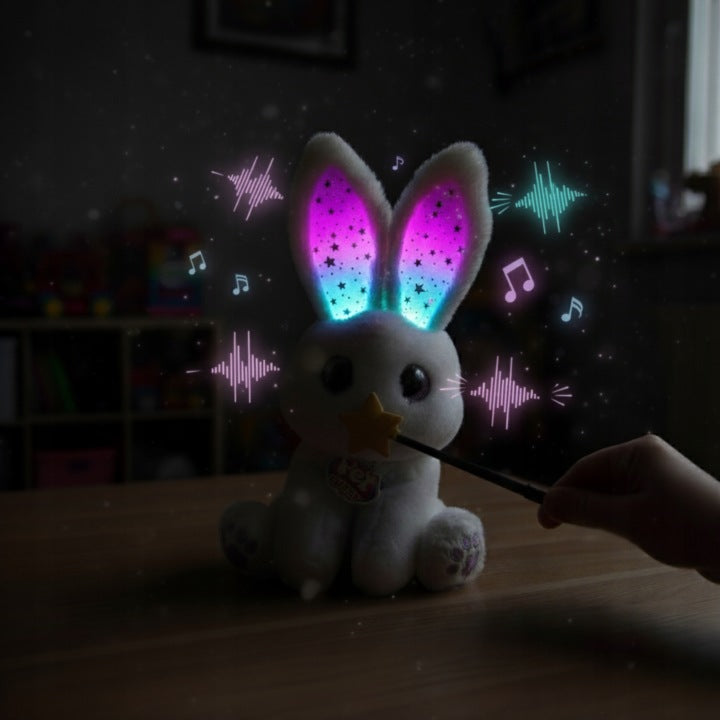 Magic Rabbit Interactive Glowing Wand Sounds Magic Toy Brand no brand
