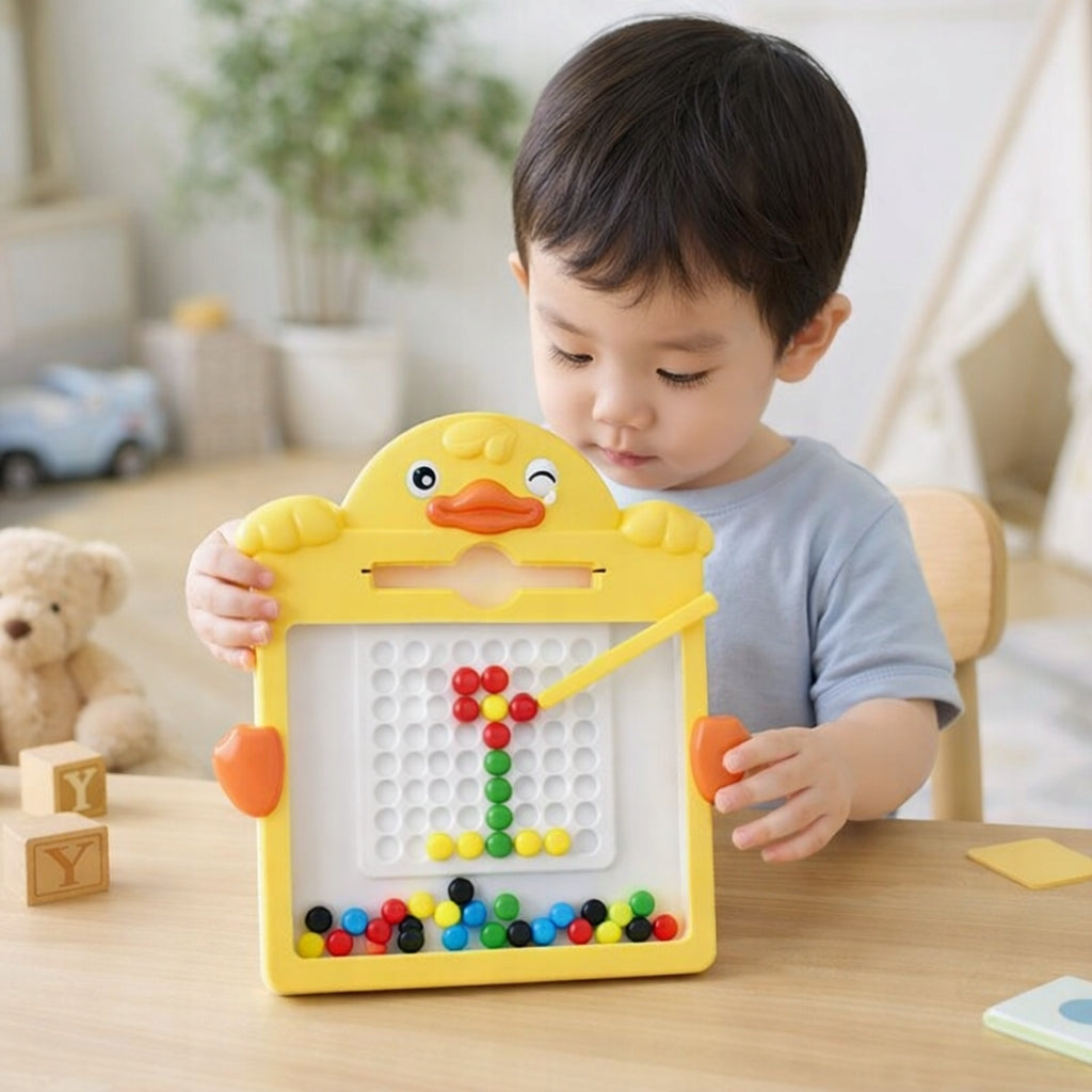 Magnetic Board XXL Montessori Duck for Children GIFT Children's Day Packaging status original