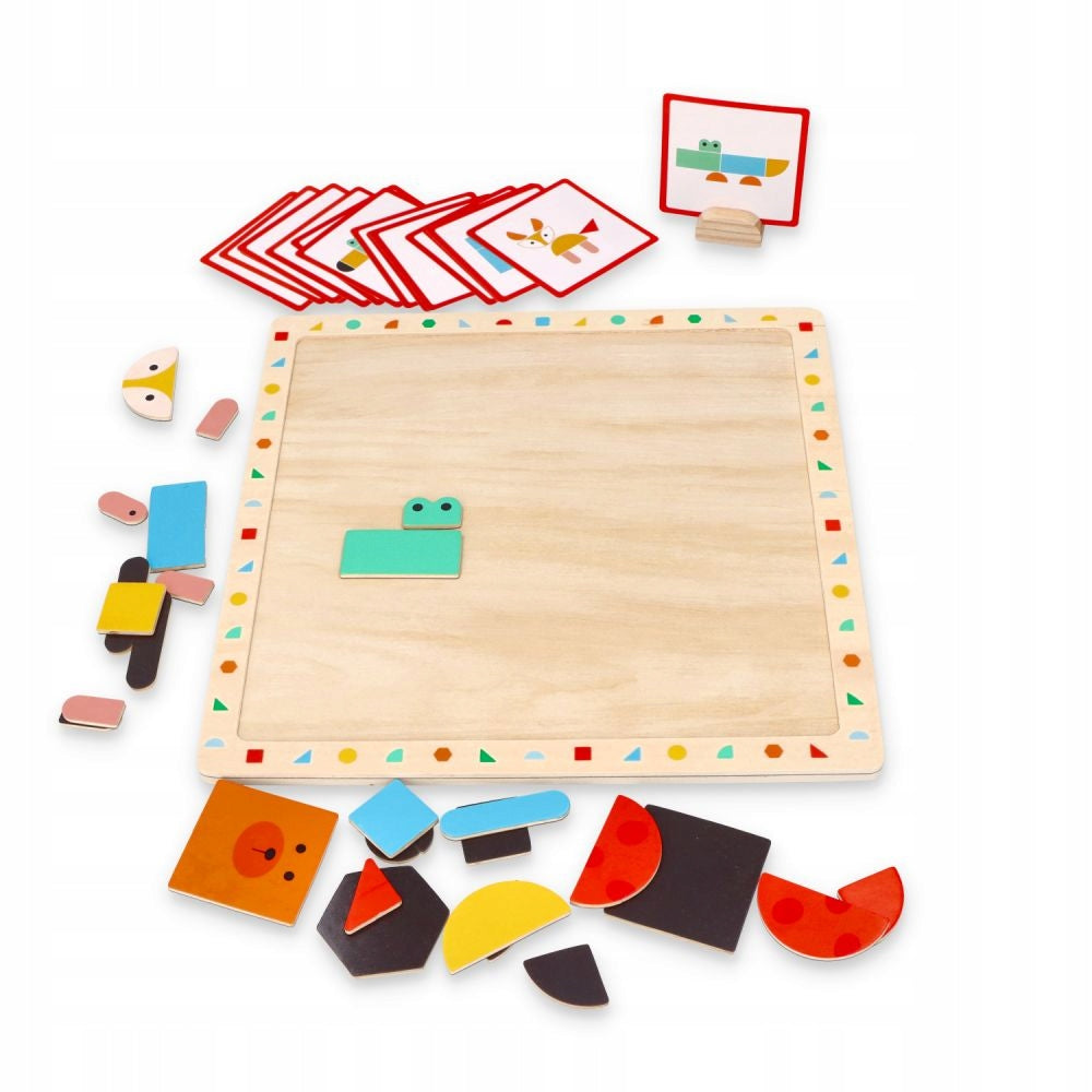 Magnetic Board for Kids Magnets Shapes Toy for 3 Year Old