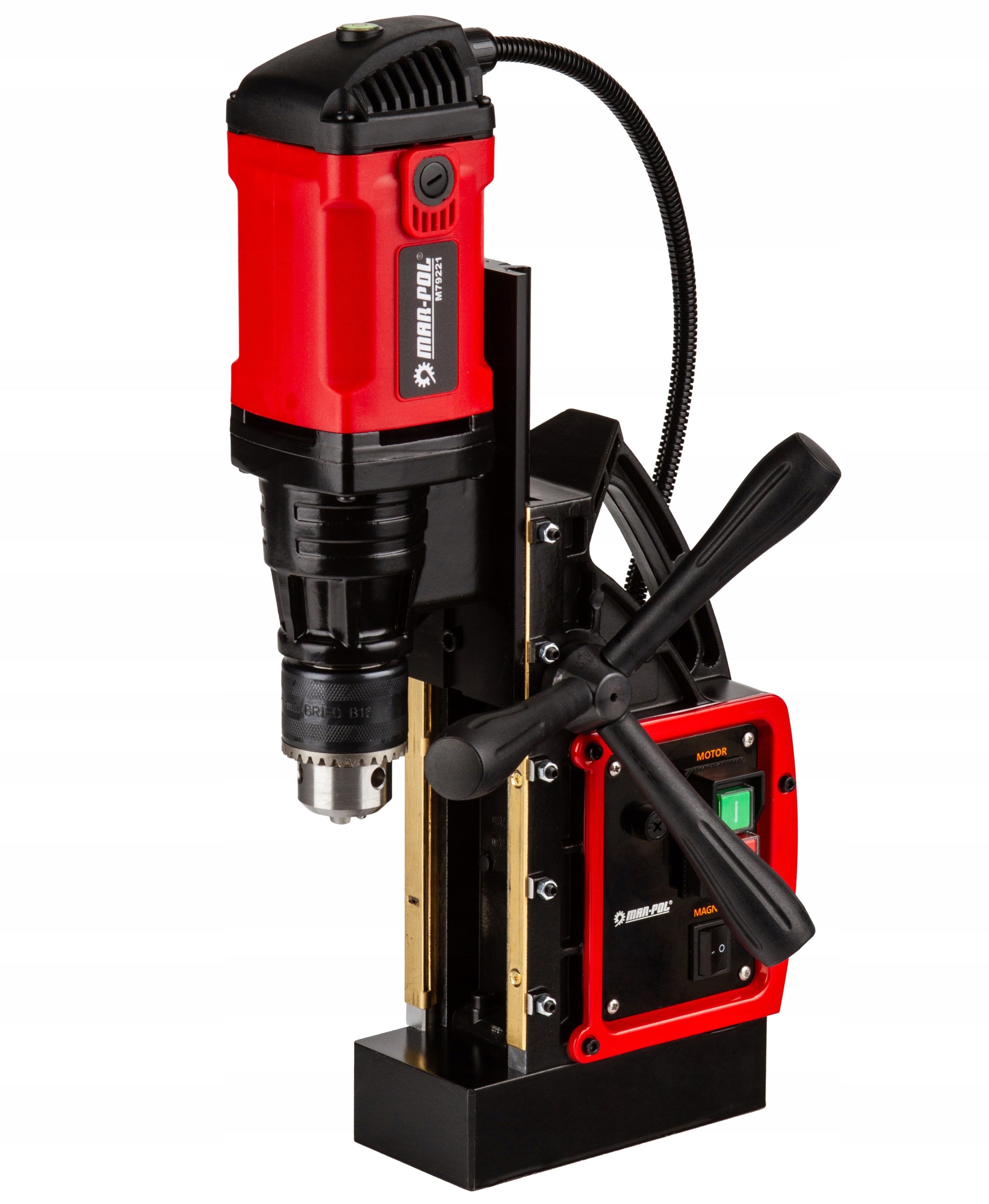 Magnetic Drill Small Lightweight 15kg 1480W Magnet 11500N 700 rpm Packaging status original