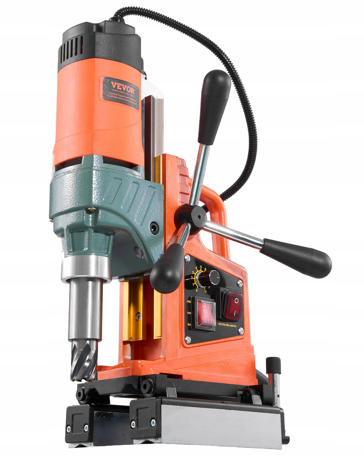 Magnetic Drilling Machine 1400W With 11 Core Drill Bits And Double Protection Drill weight 11.8 kg