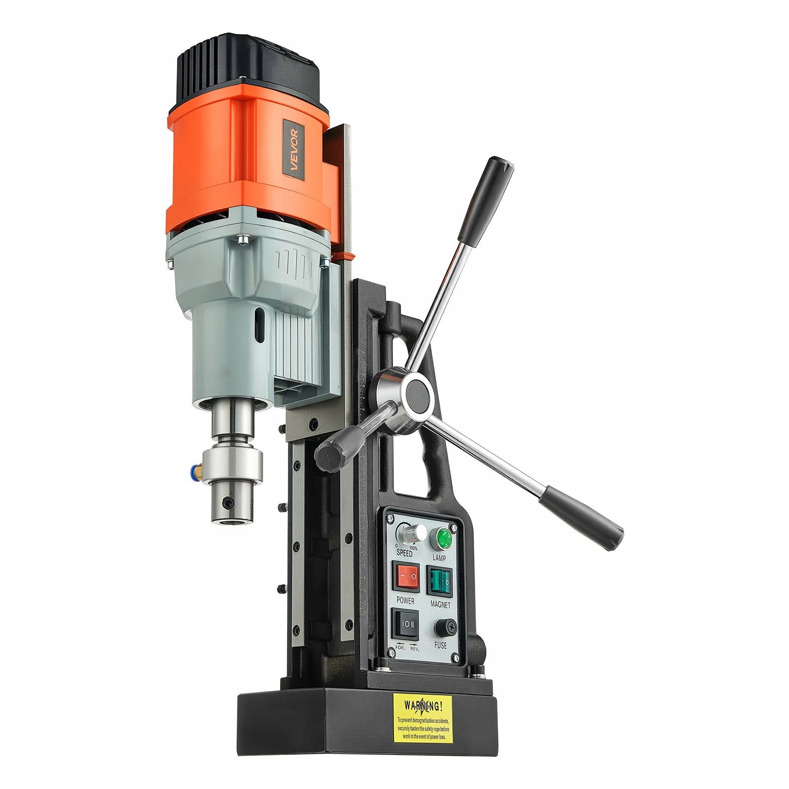 Magnetic Drilling Machine 1500W 60MM Strong Magnetic Force Precise Control Brand Vevor