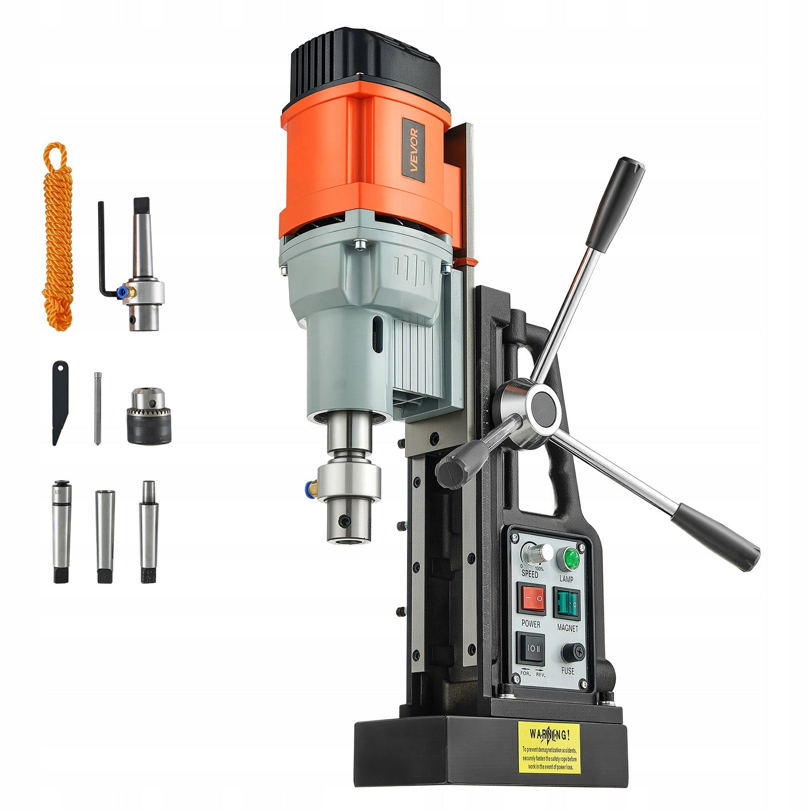 Magnetic Drilling Machine 1500W 60MM Strong Magnetic Force Precise Control
