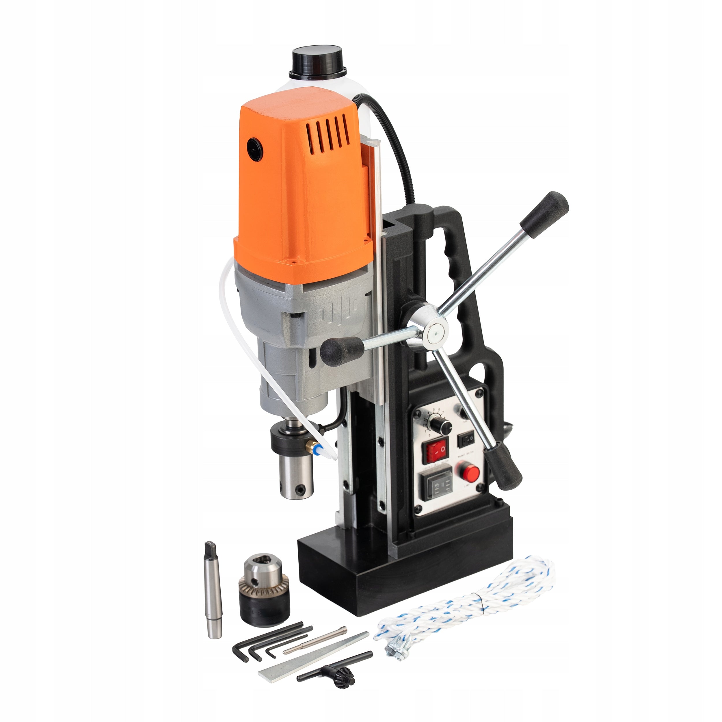 Magnetic Drilling Machine Magnet for Metal Threading Steel 1450W 13000N