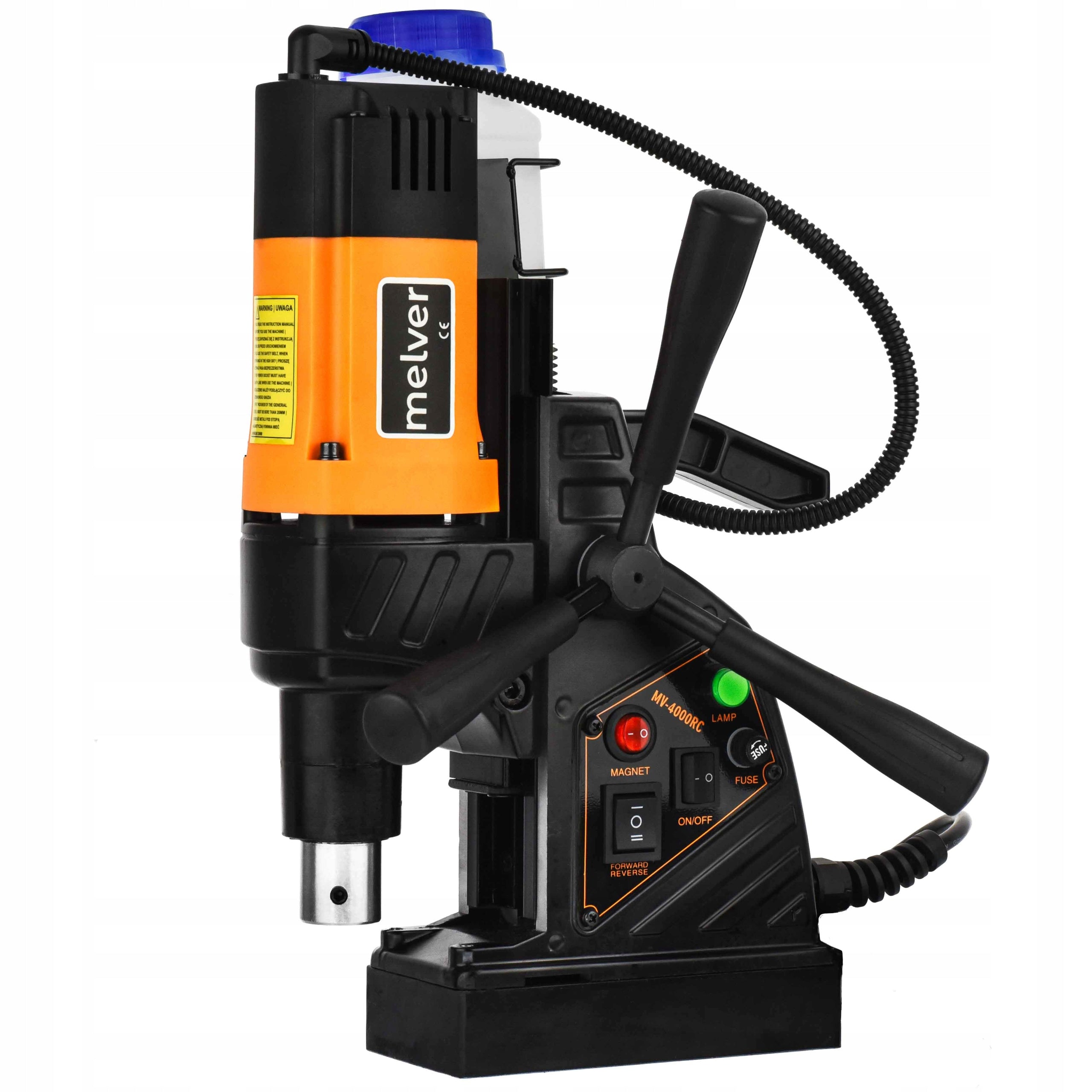 Magnetic Drilling Machine Magnetizer Melver 1480 Watt FI 40 mm 10kg Packaging status original