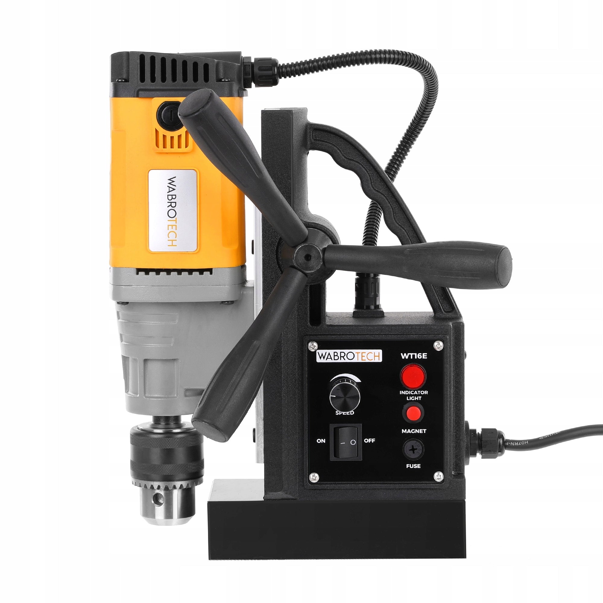 Magnetic Drilling Machine WT16E Magnet 680rpm WABROTECH 1380W Brand WABROTECH