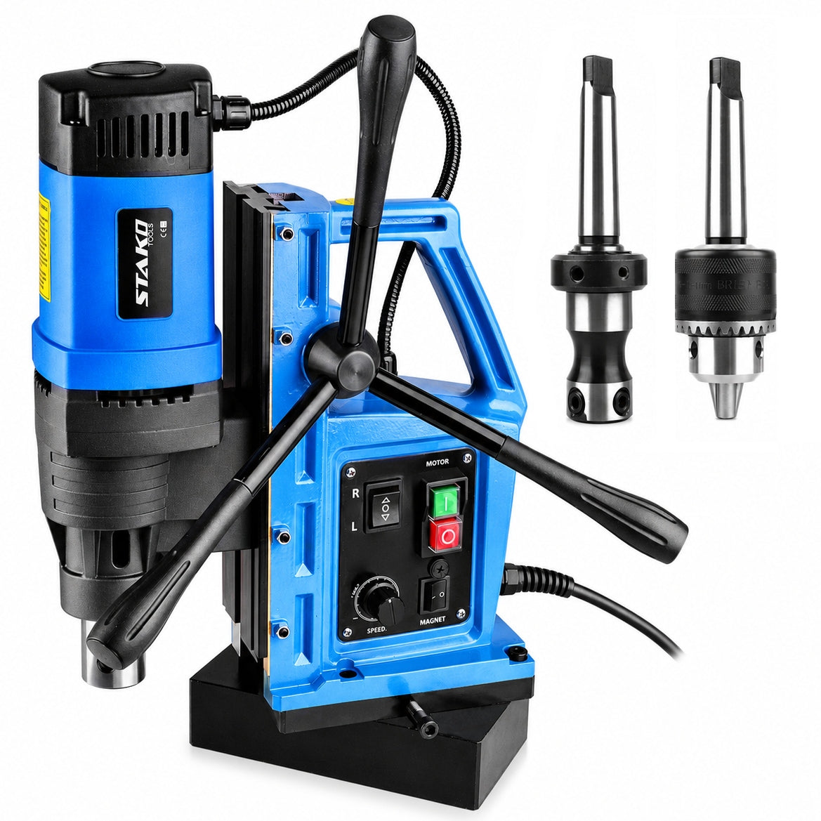 Magnetic Drilling Machine fi80 2050W 16kg MT3 M24 Magnet STAKO
