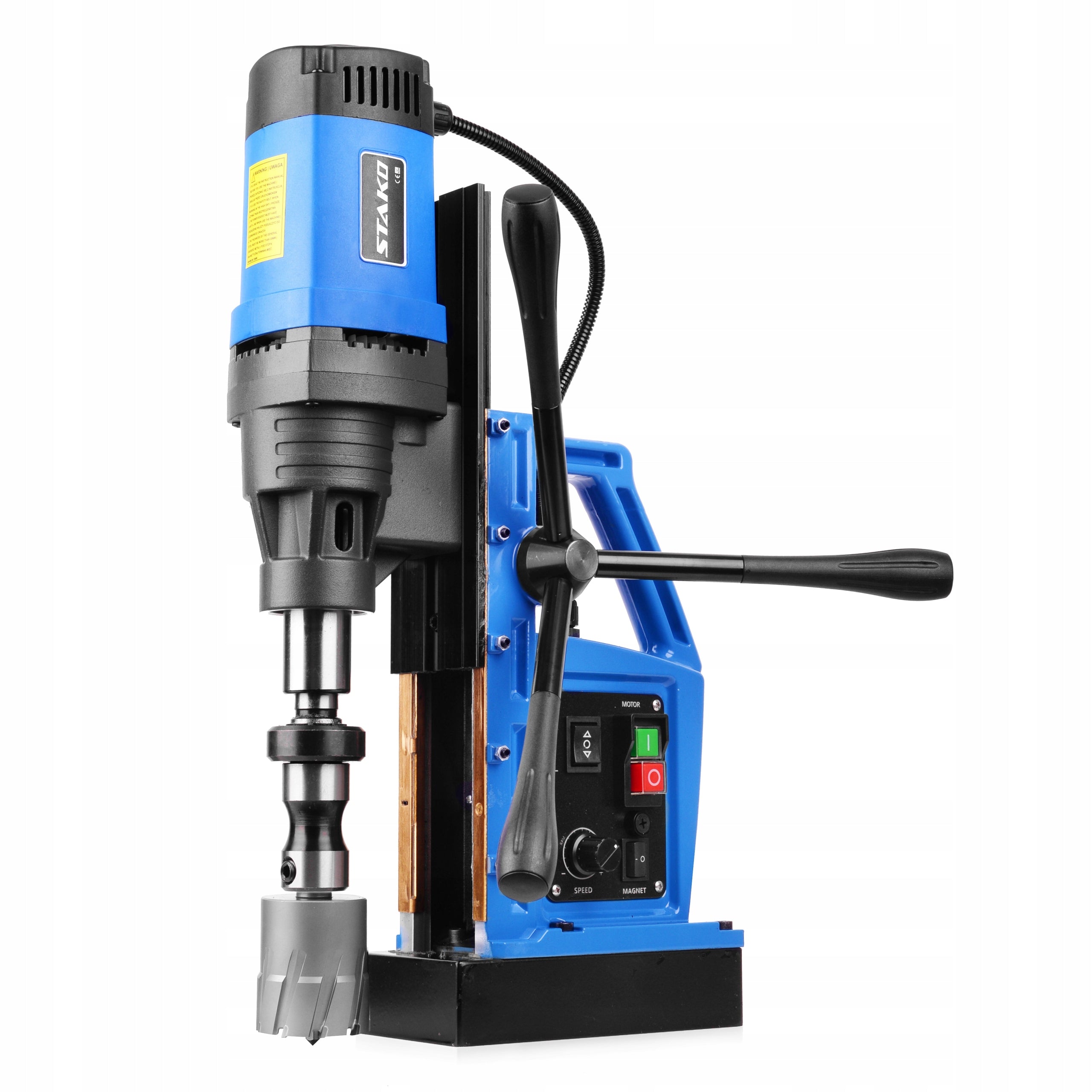 Magnetic Drilling Machine fi80mm 2050W 16kg MT3 Magnet STAKO Packaging status original