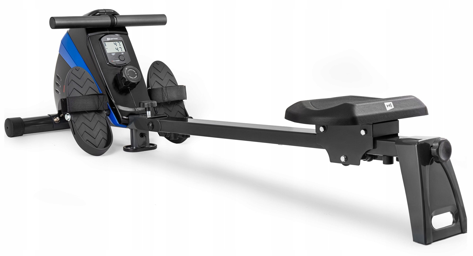 Magnetic Exercise Rowing Machine Folding Exercise Bike Trainer 120kg
