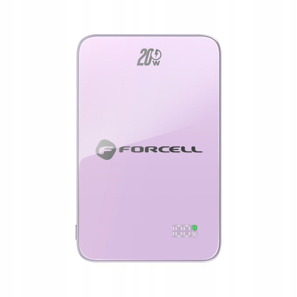 Magnetic Powerbank 20W with MagSafe 15W QC4.0 PD3.0 10000mAh PURPLE Packaging status original
