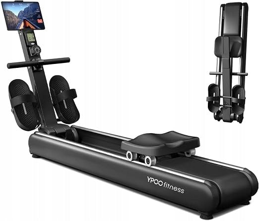 Magnetic Rowing Machine Folding YPOO Training For Home Exercise Bike 150kg Quiet