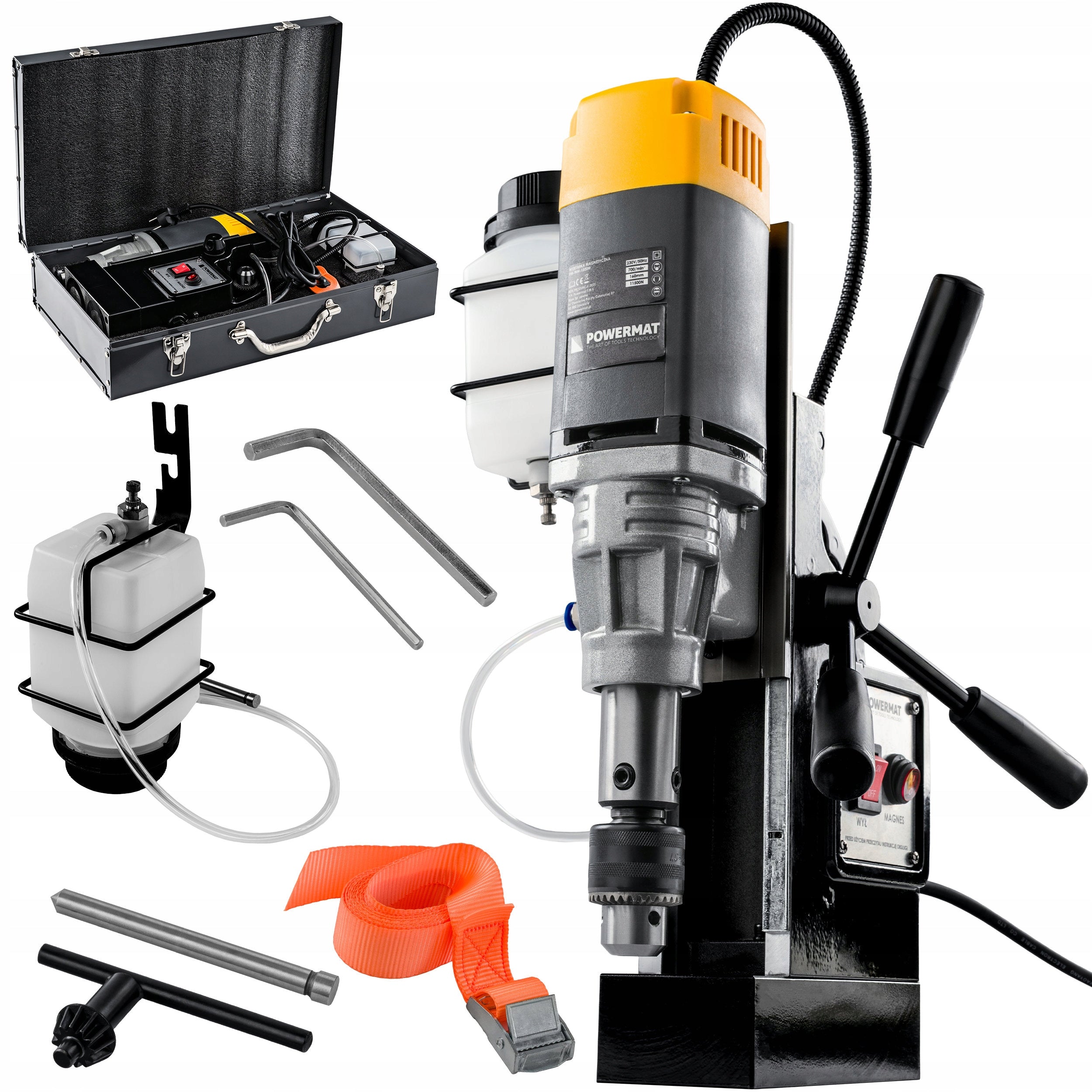 Magnetic drilling machine Powermat 230 V 1500 W