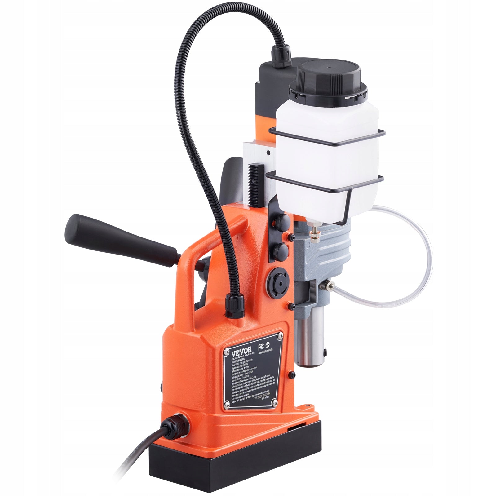 Magnetic drilling machine Vevor 1300 W self-clamping drilling diameter 40 mm Brand Vevor