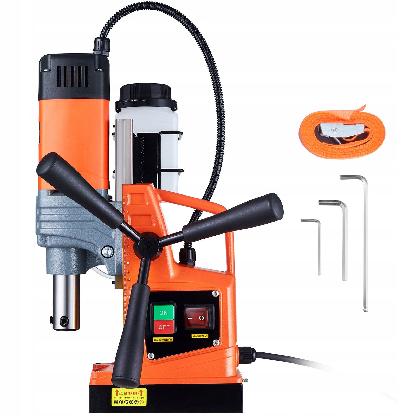 Magnetic drilling machine Vevor 1300 W self-clamping drilling diameter 40 mm