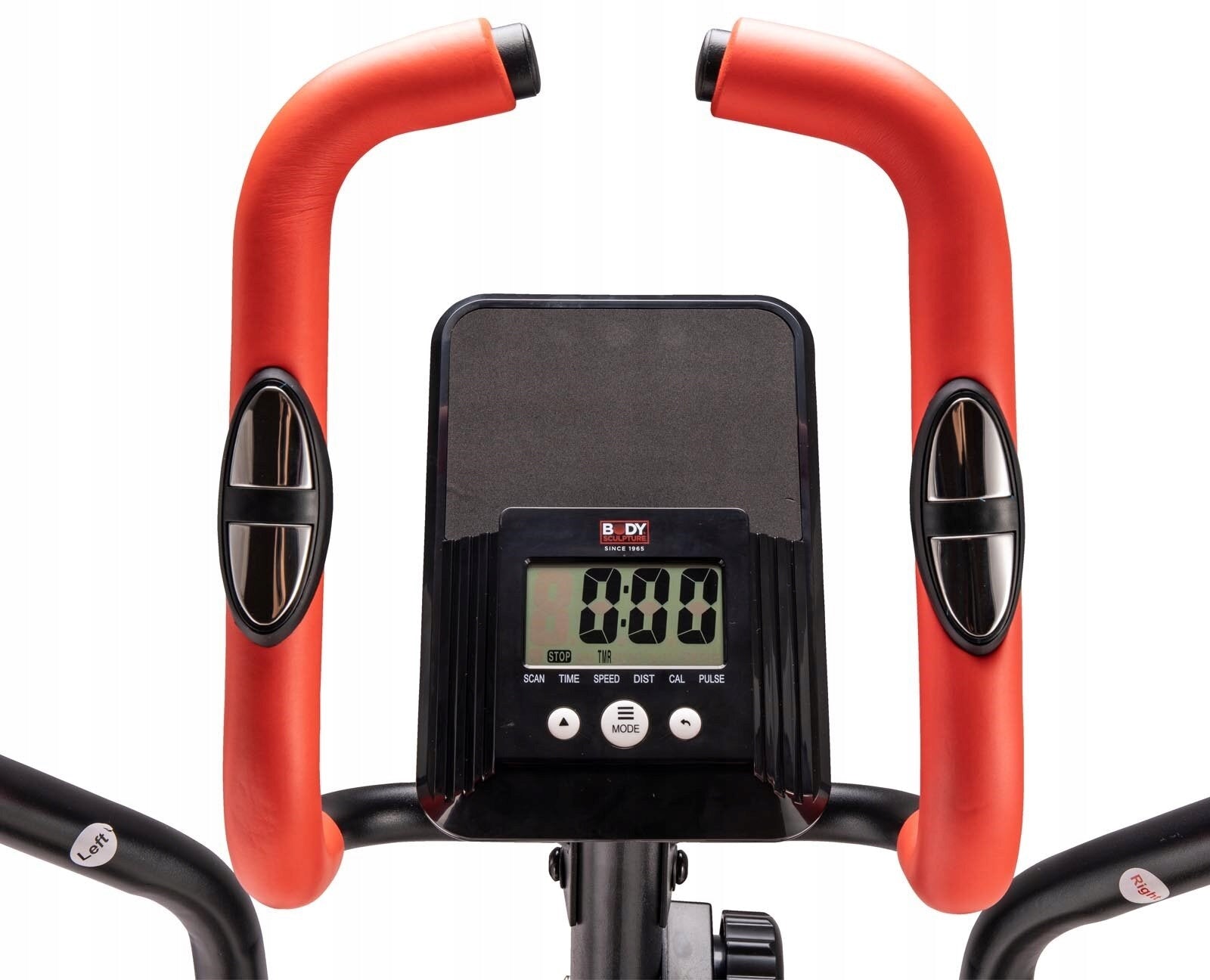 Magnetic elliptical cross trainer BODY SCULPTURE BE6792 Additional features place for water bottle touch sensors