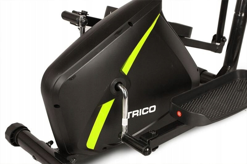 Magnetic elliptical cross trainer HERTZ FITNESS Trico Additional features transport wheels