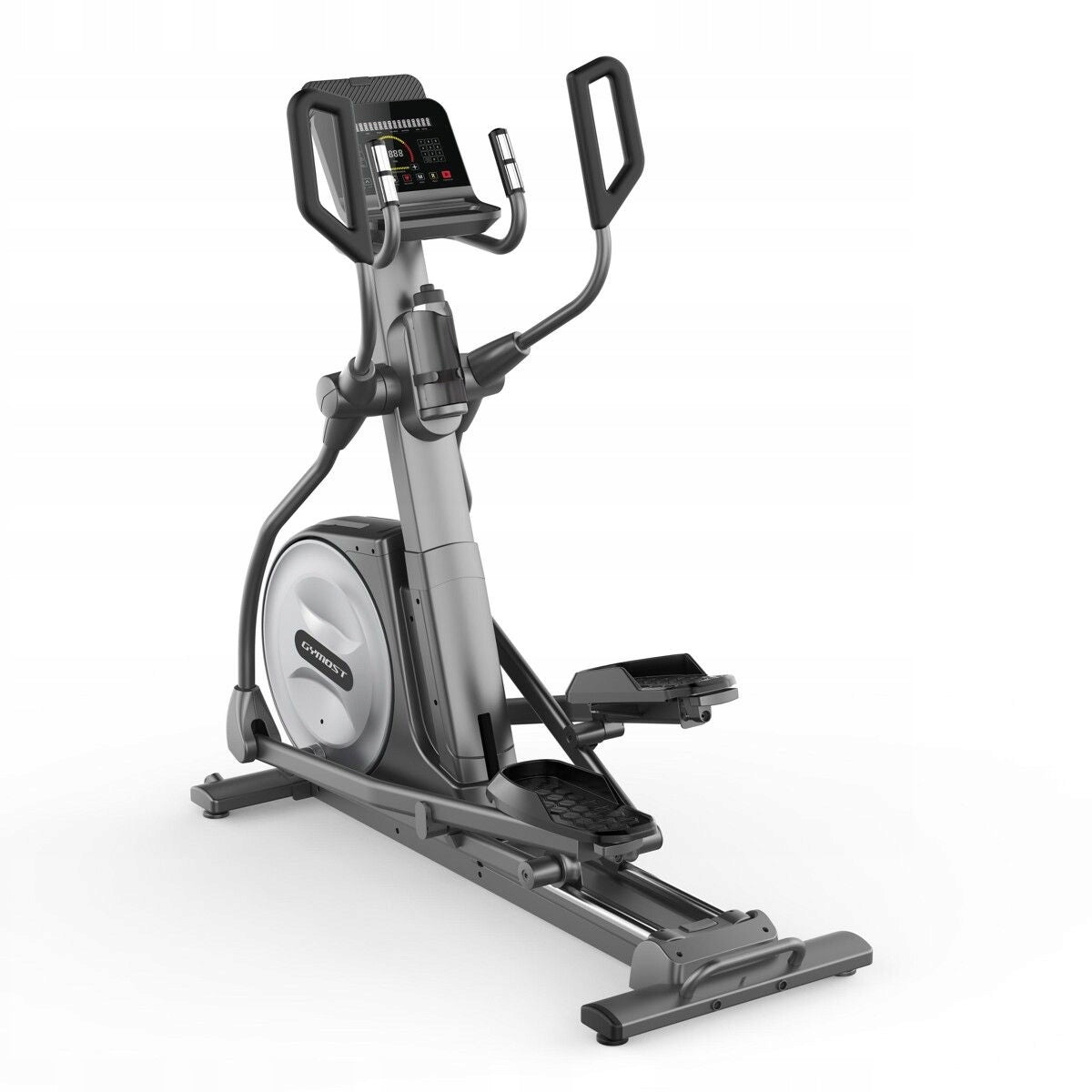 Magnetic elliptical cross trainer with tilt adjustment GYMOST E29 V1 LED + Mat