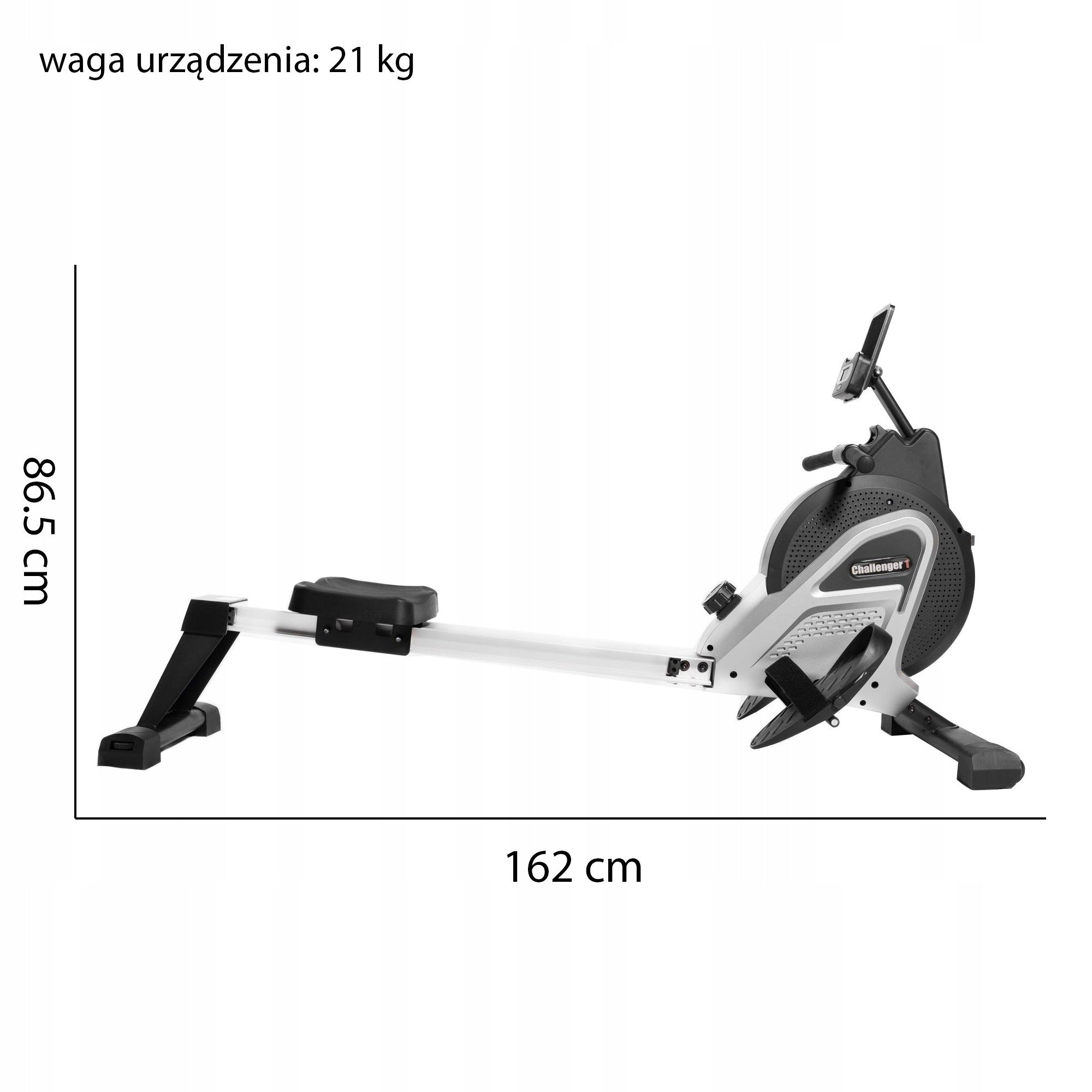Magnetic rowing machine HERTZ FITNESS Challanger 1 Brand Hertz-Fitness