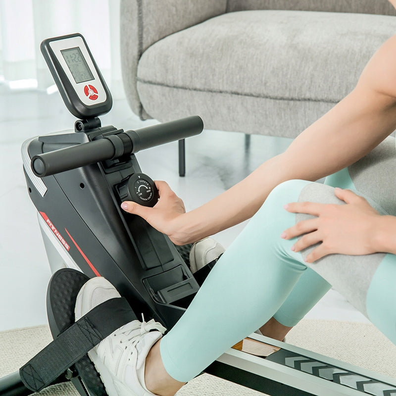 Magnetic rowing machine HYGER adjustable ergometer Brand Atlas Sport