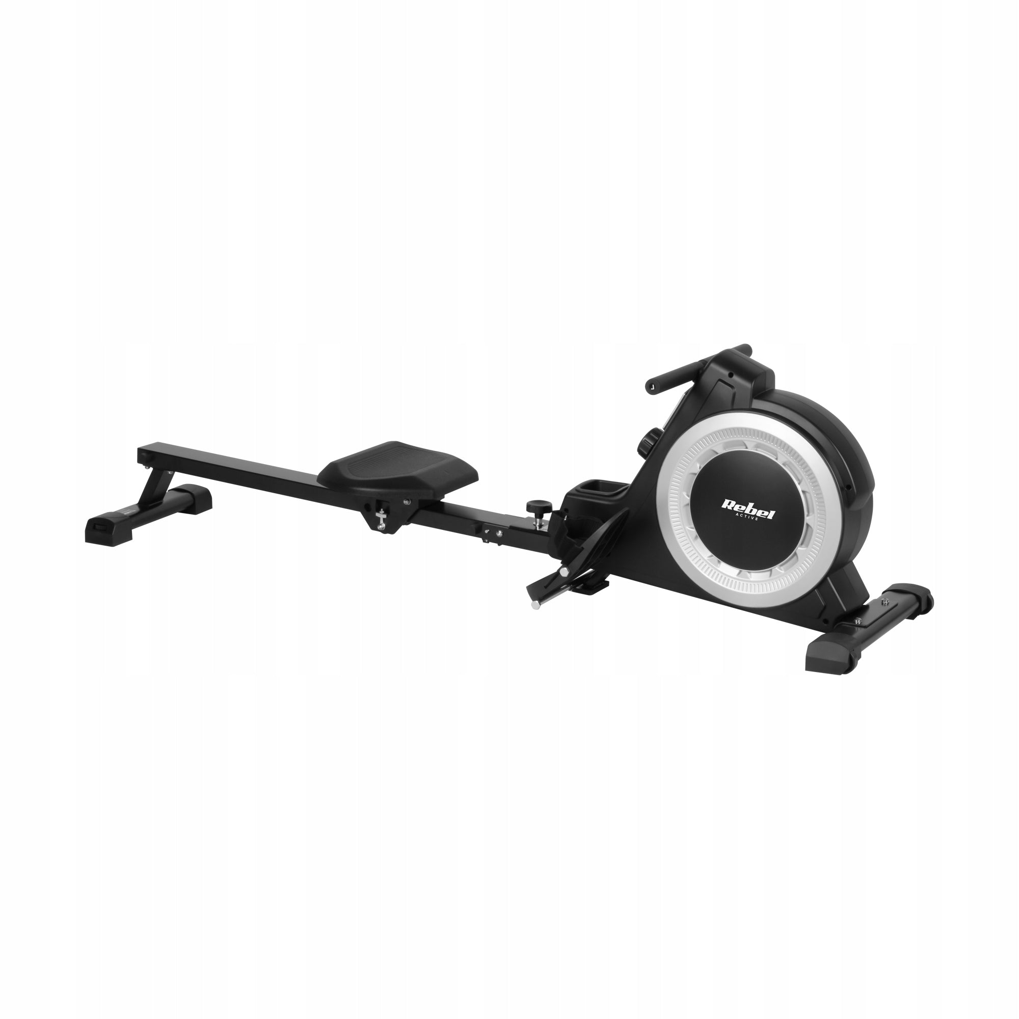 Magnetic rowing machine folding transport wheels 16 levels up to 120kg Rebel Packaging status original