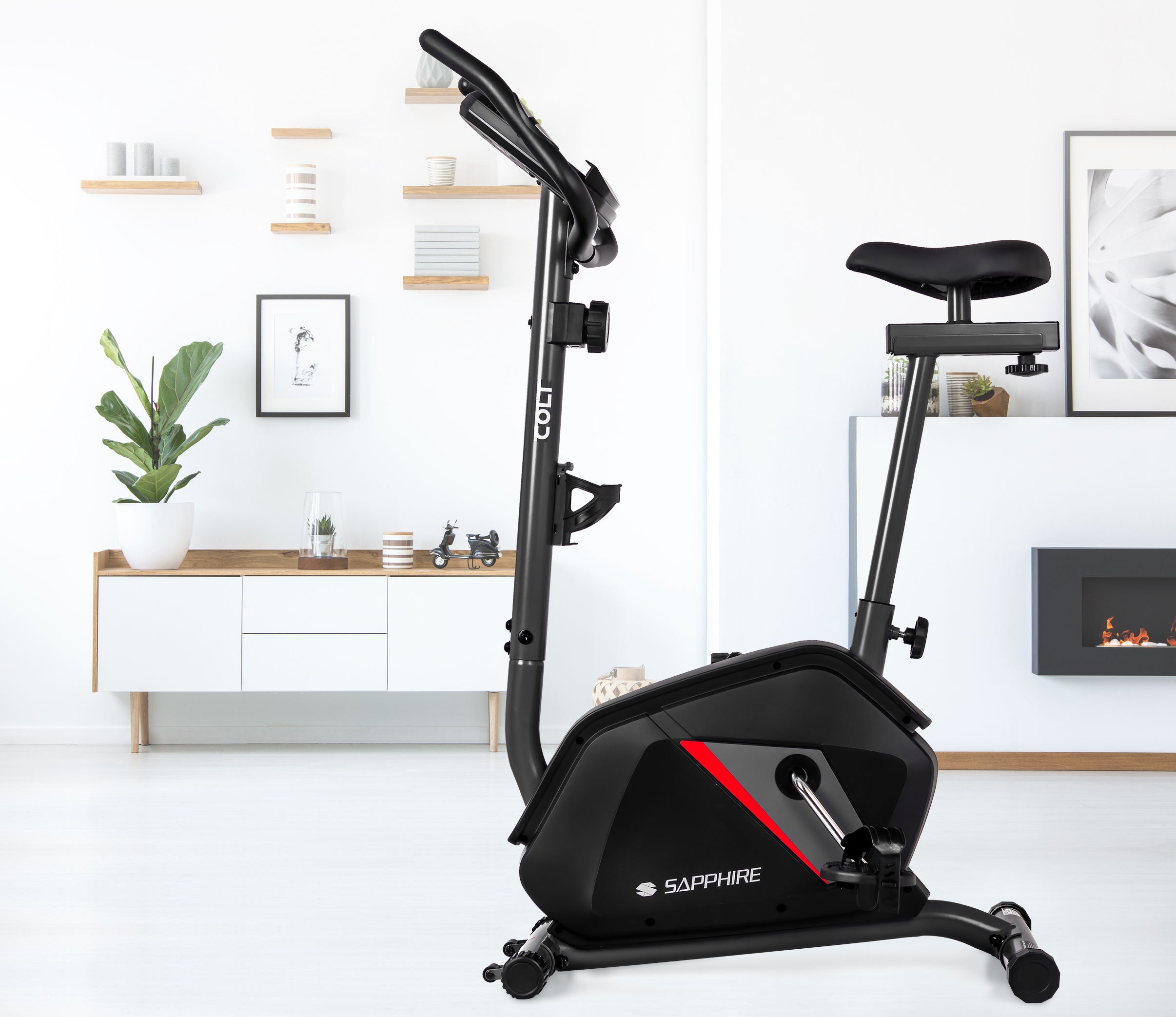 Magnetic stationary bike COLT EXERCISE BIKE SAPPHIRE 150KG SMART Packaging status original