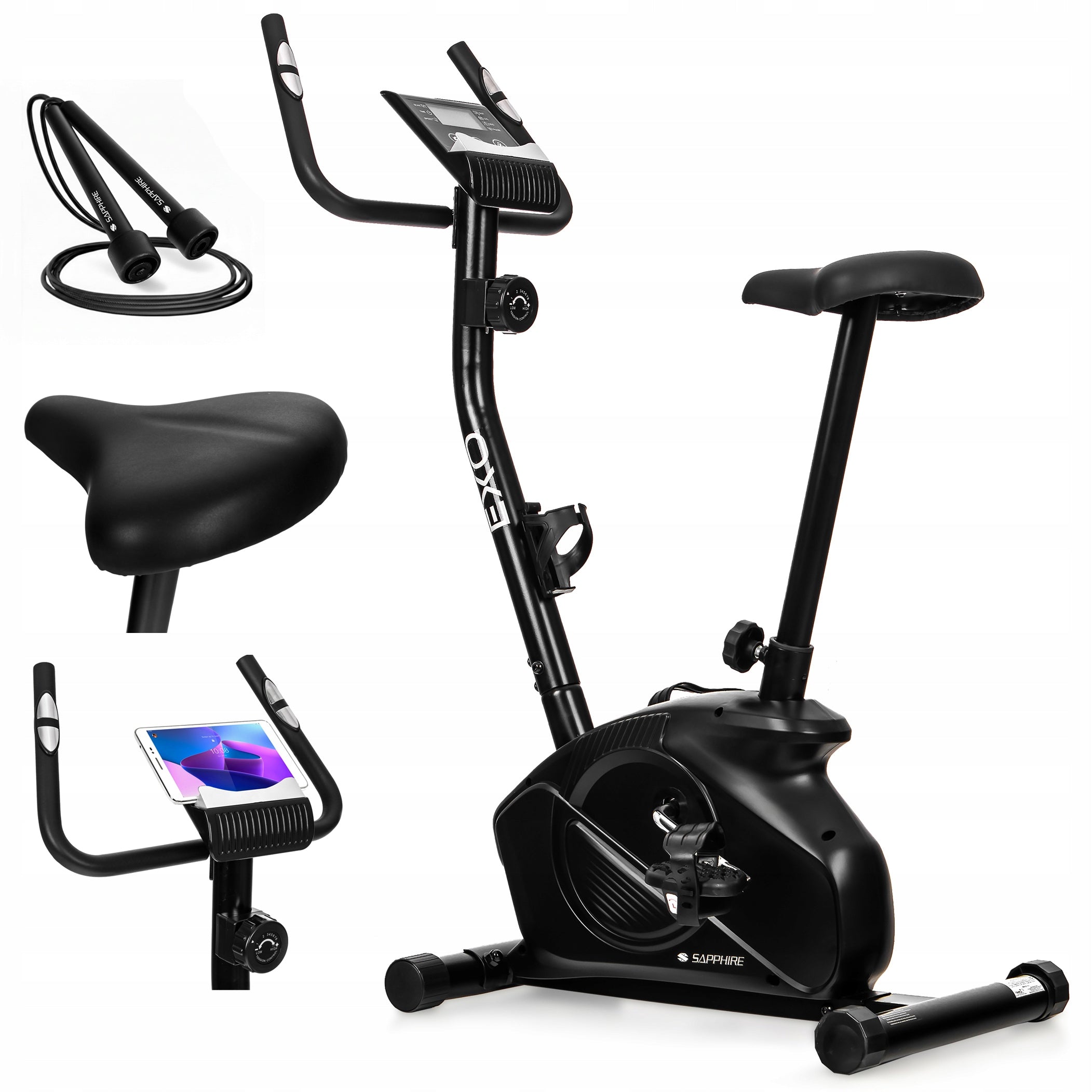 Magnetic stationary bike EXO exercise bike SAPPHIRE